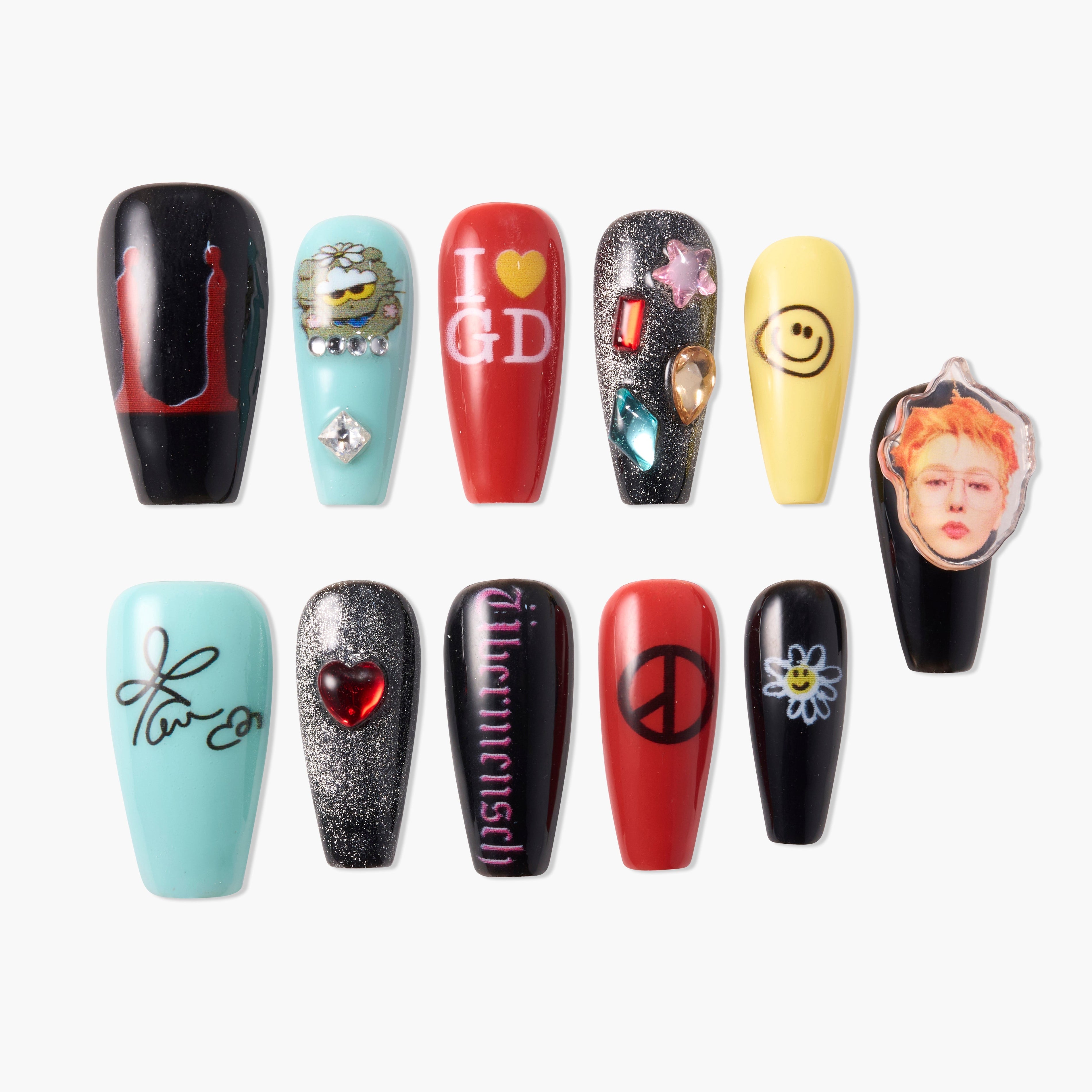 Nail the Idol Look ✨ G-Dragon Inspired Celebrity Nails You Can Wear