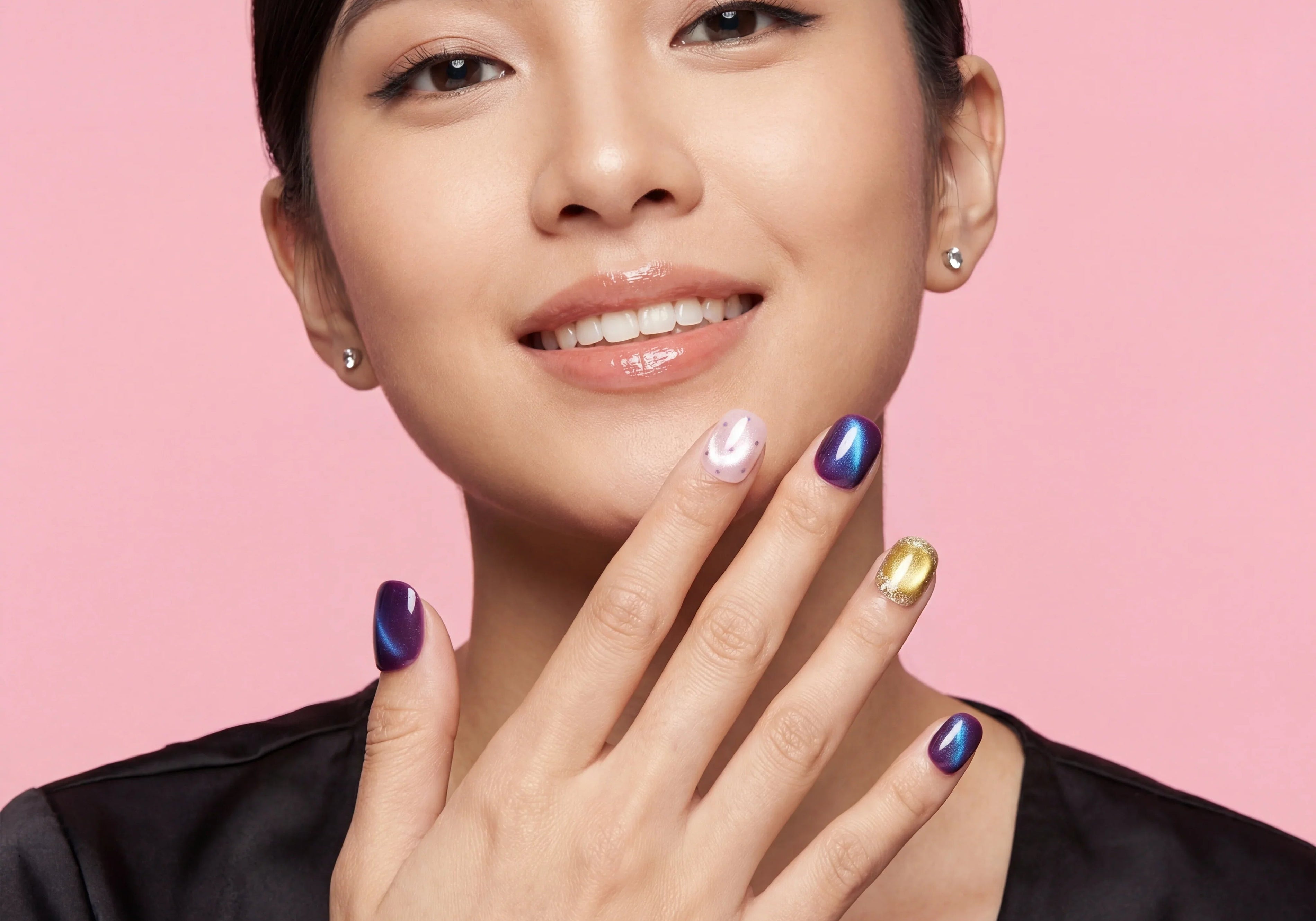 Spring 2026 Press-On Nails Trends: Milky Nude, Micro French, Cat-Eye Glow