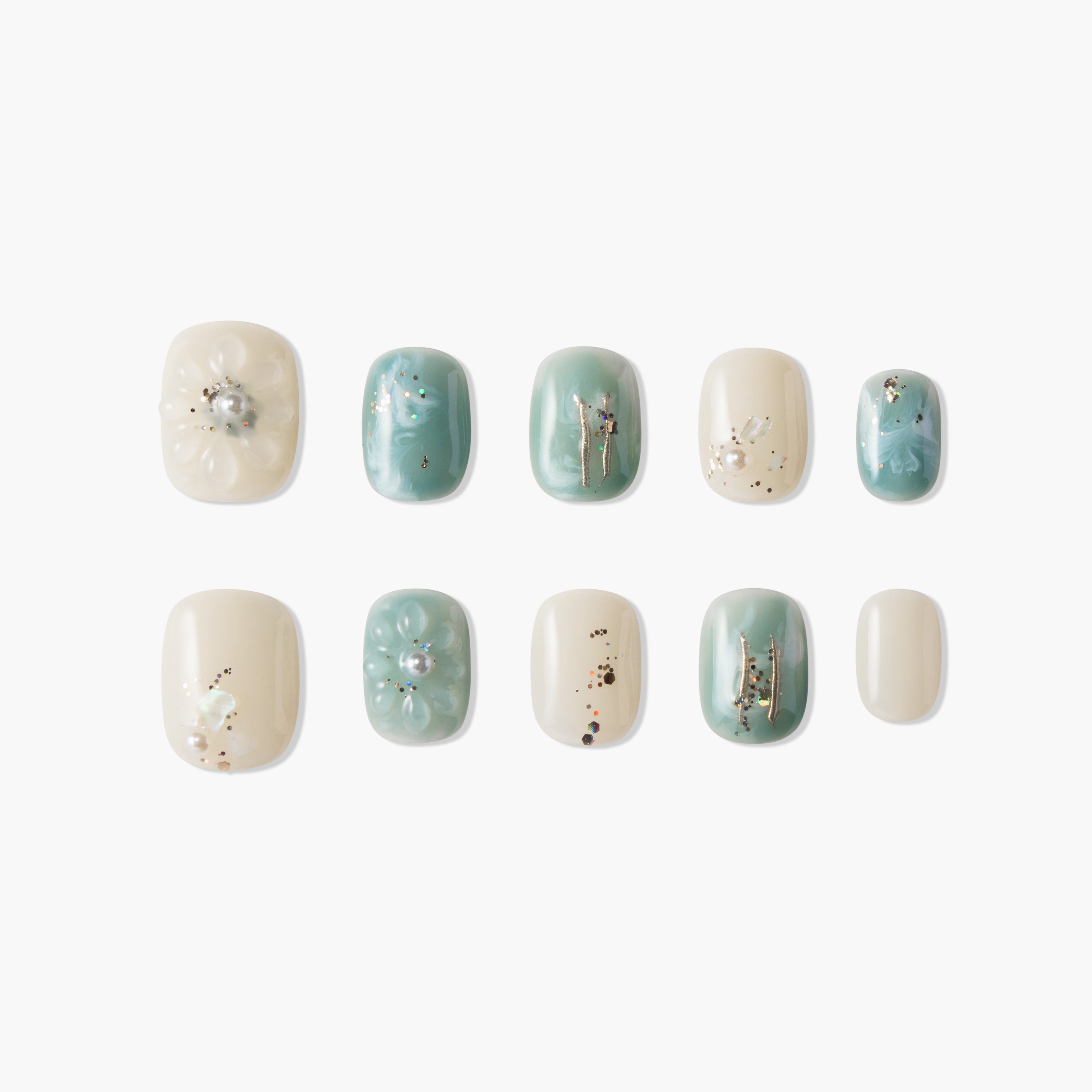 Misty Green Emily's Nail