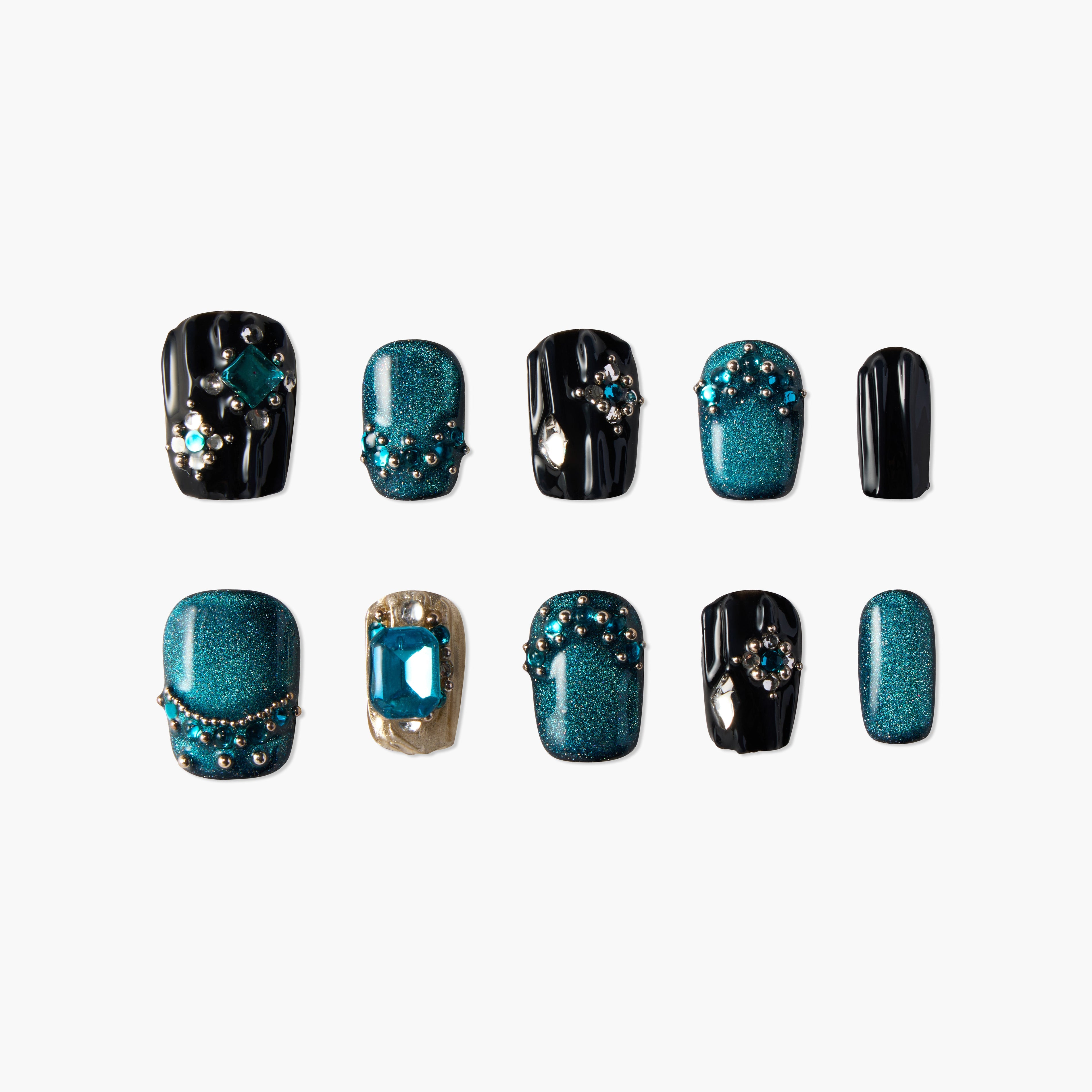 Celestial Ocean Glow Emily's Nail