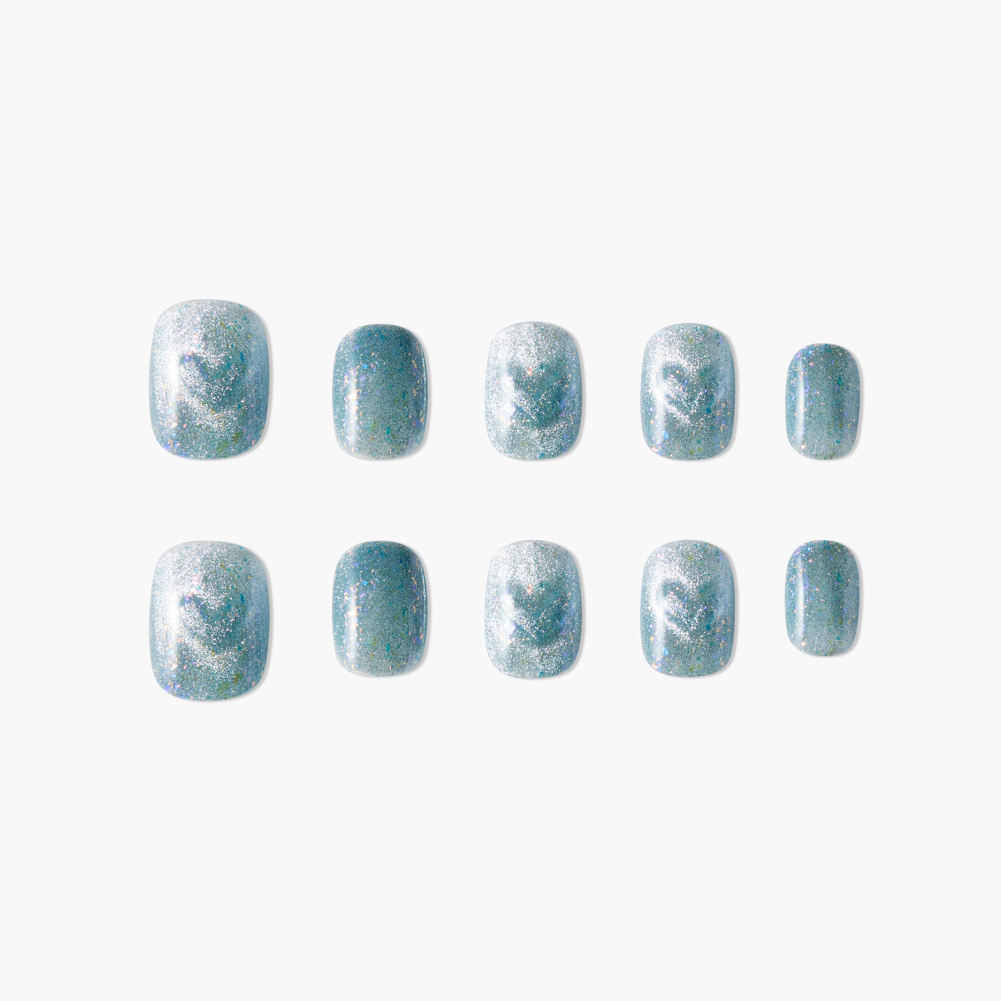 Ocean Mist Sparkle Emily's Nail