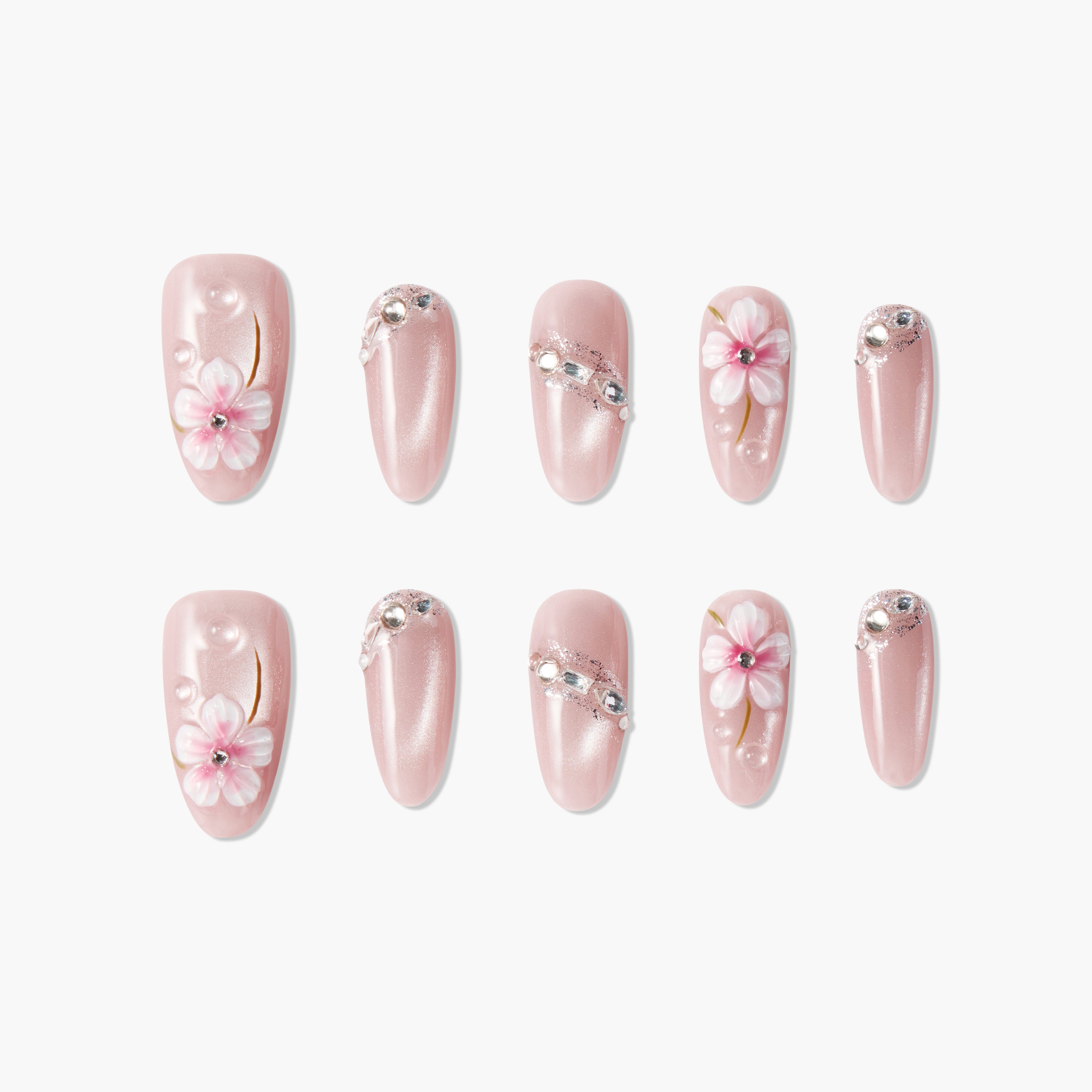 Petal Glow Elegance Emily's Nail