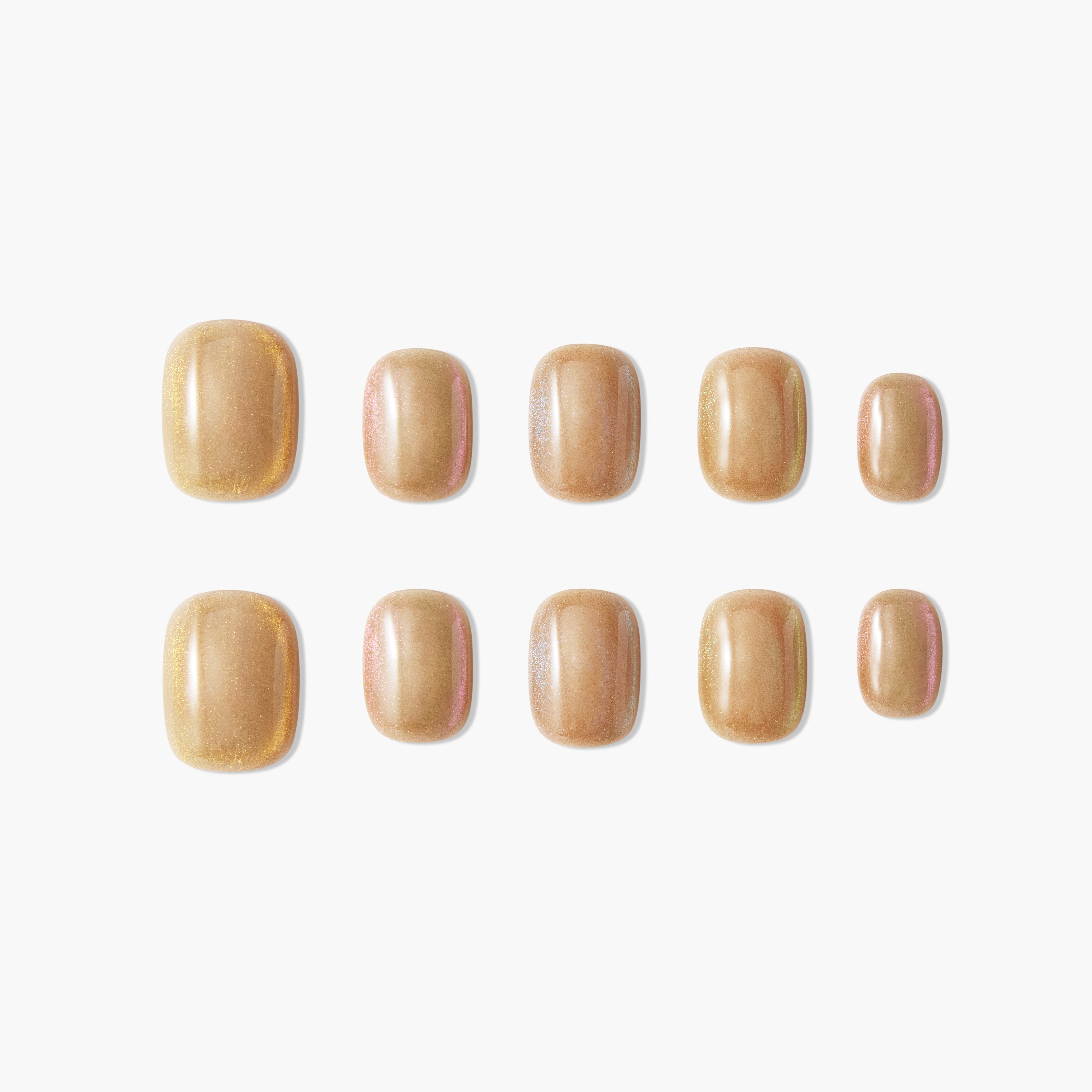 Golden Glow Emily's Nail