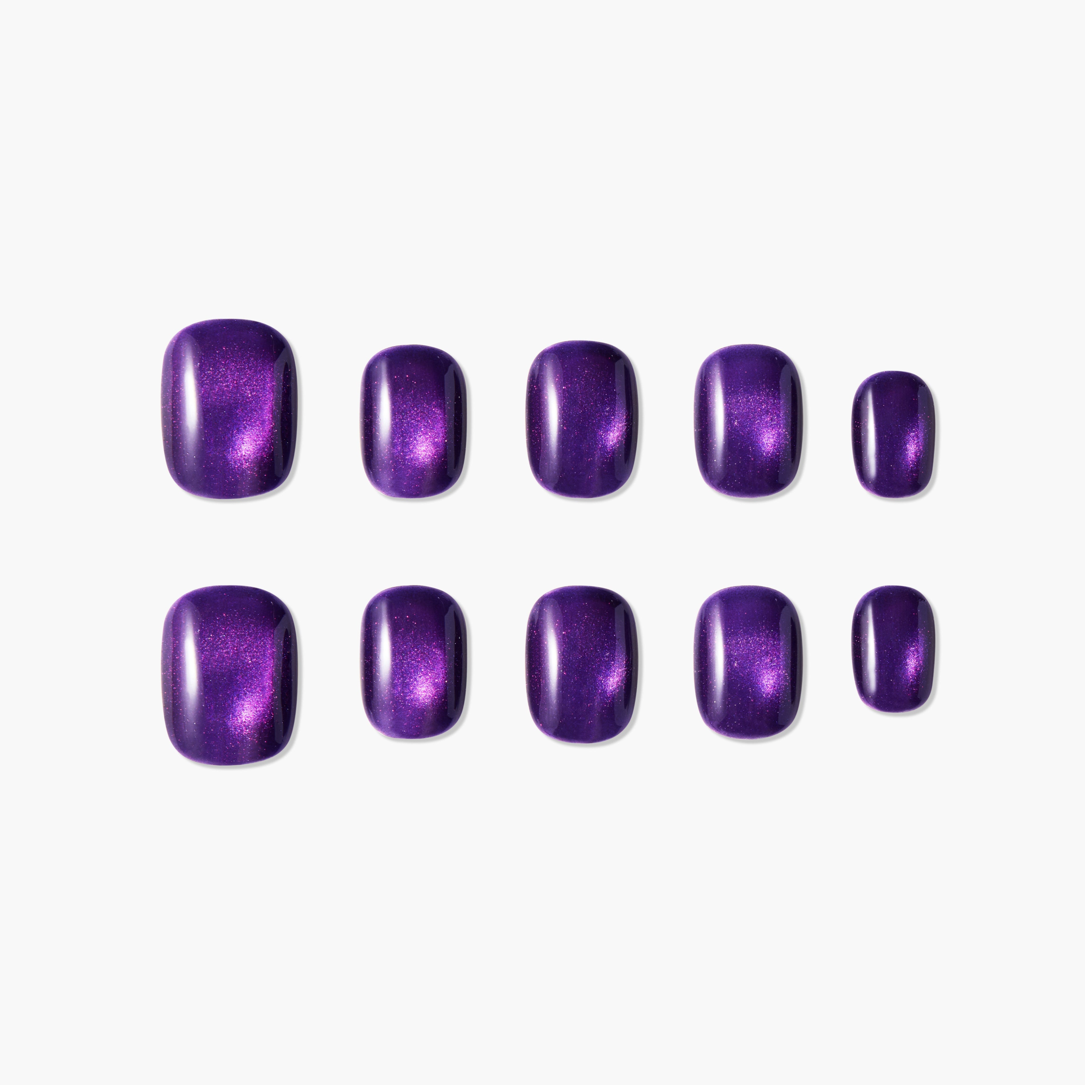 Galaxy Purple Radiance Emily's Nail