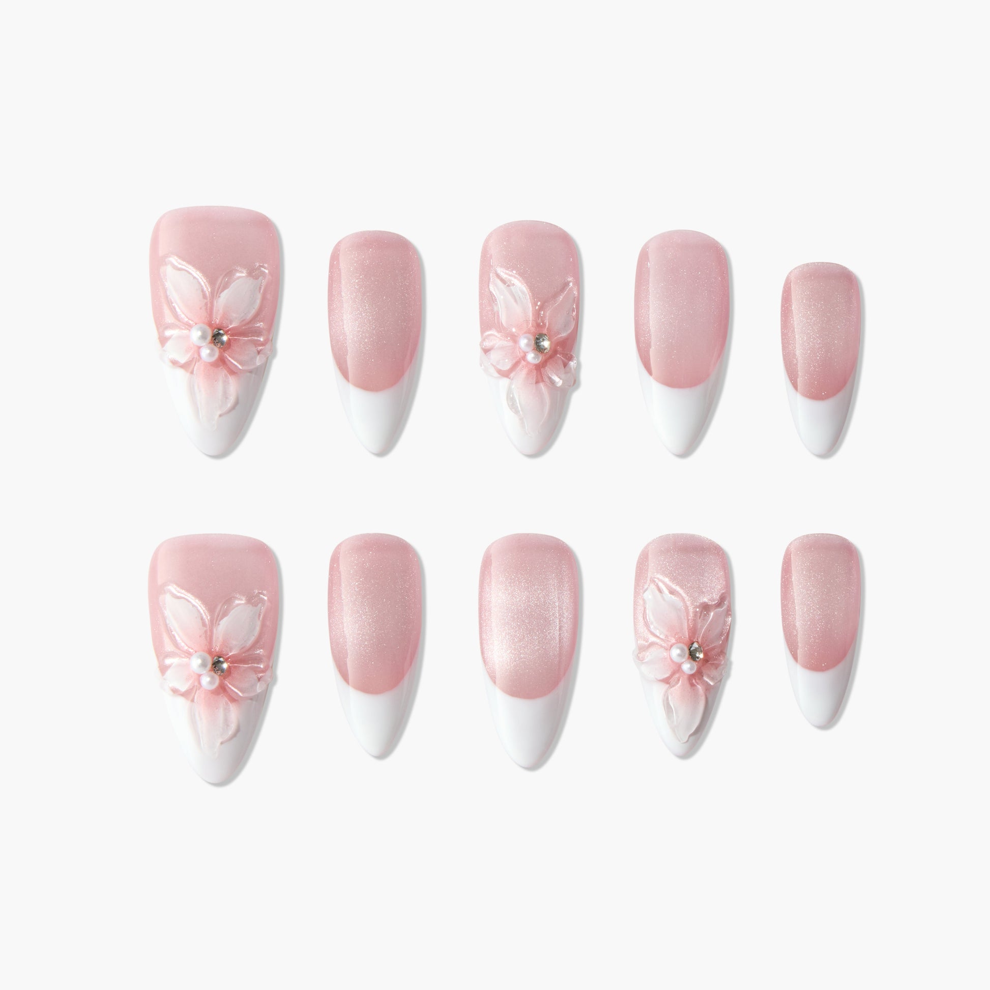 Sakura Romance (Almond) Emily's Nail