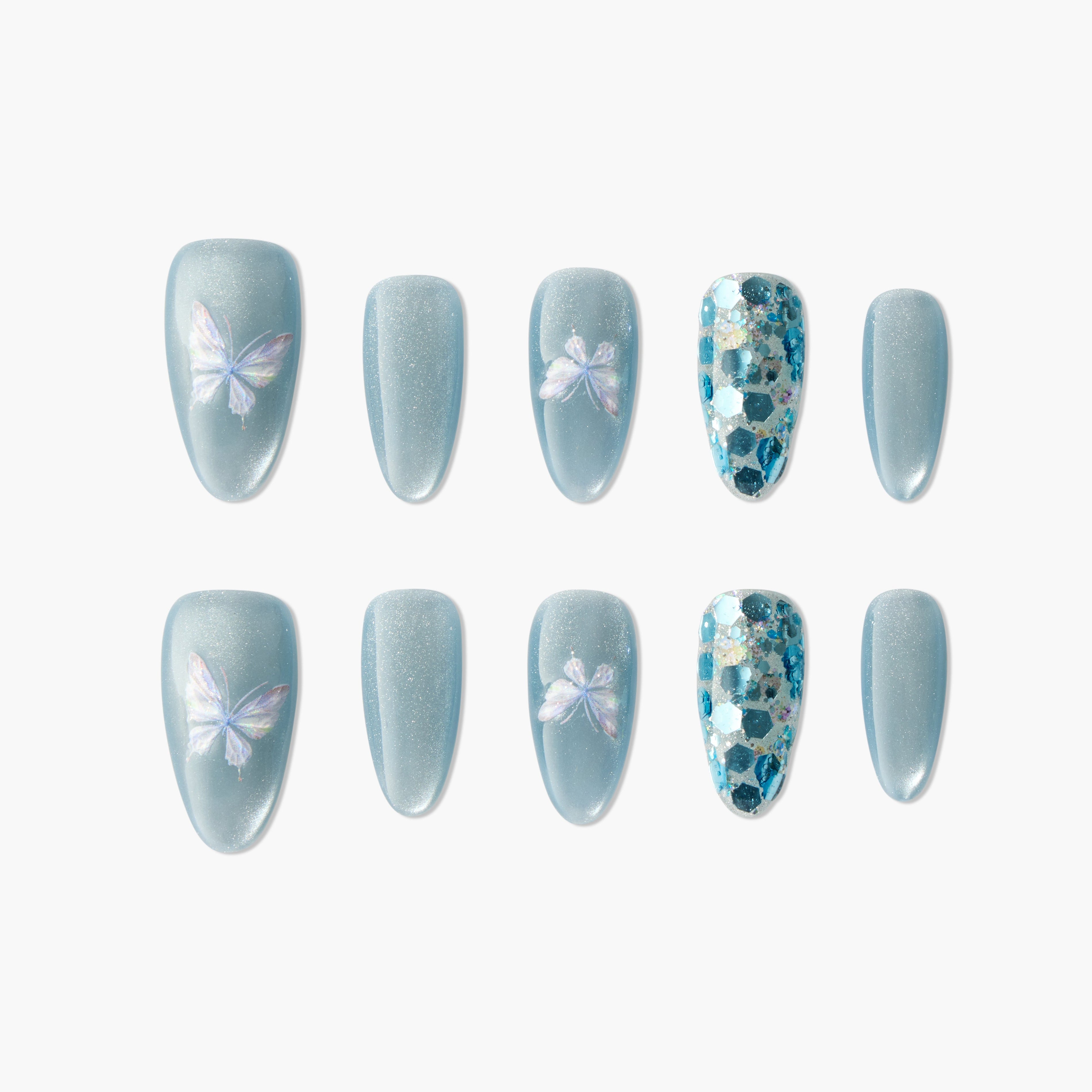 Dancing Butterfly Emily's Nail