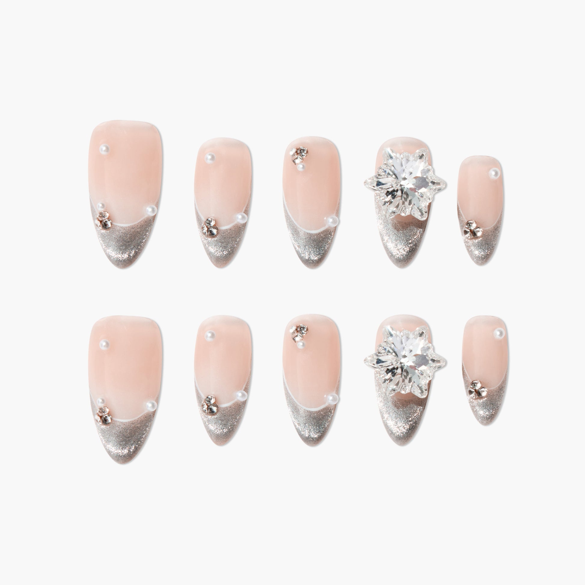 Starlight Radiance (Almond) Emily's Nail