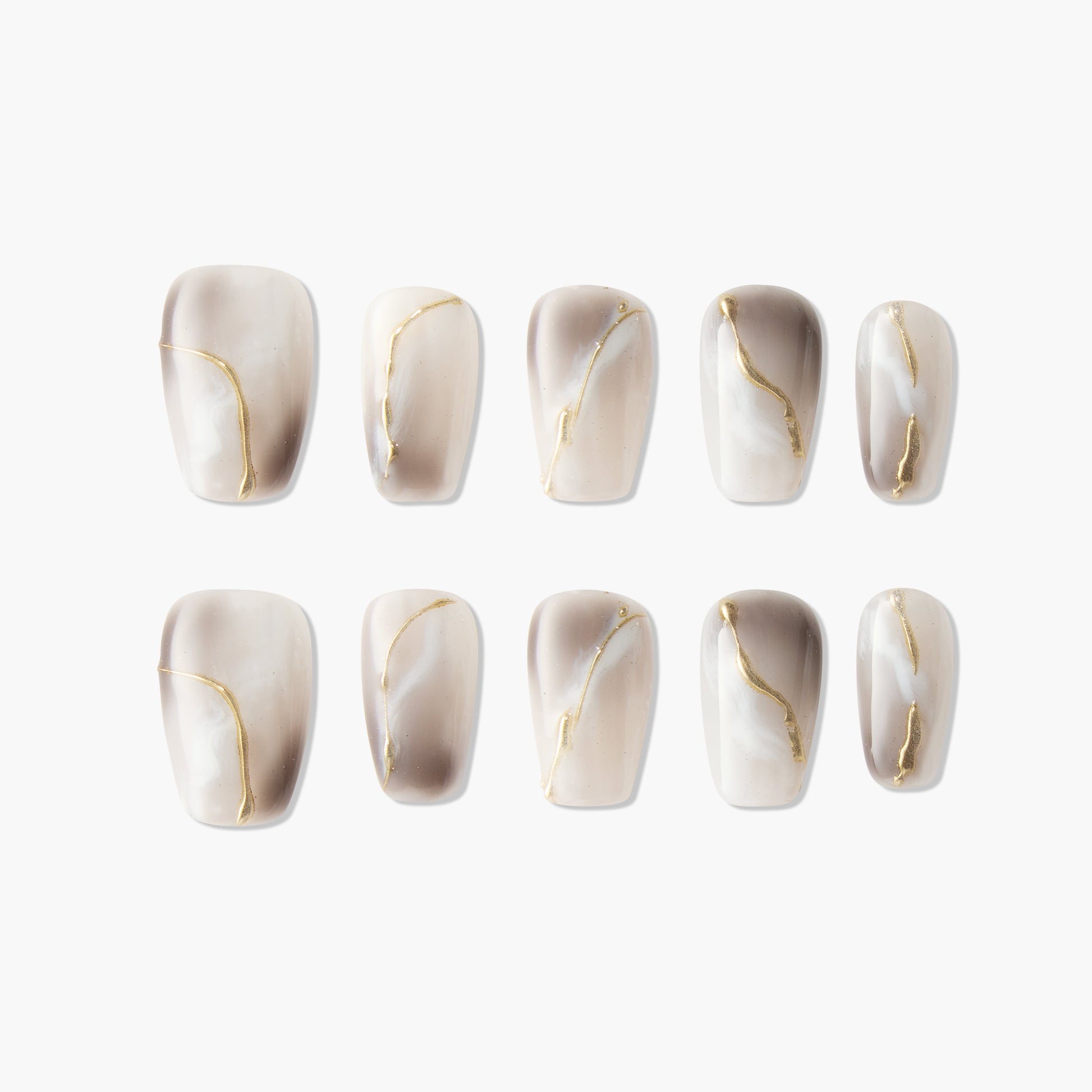 Golden Marble Emily’s Nail