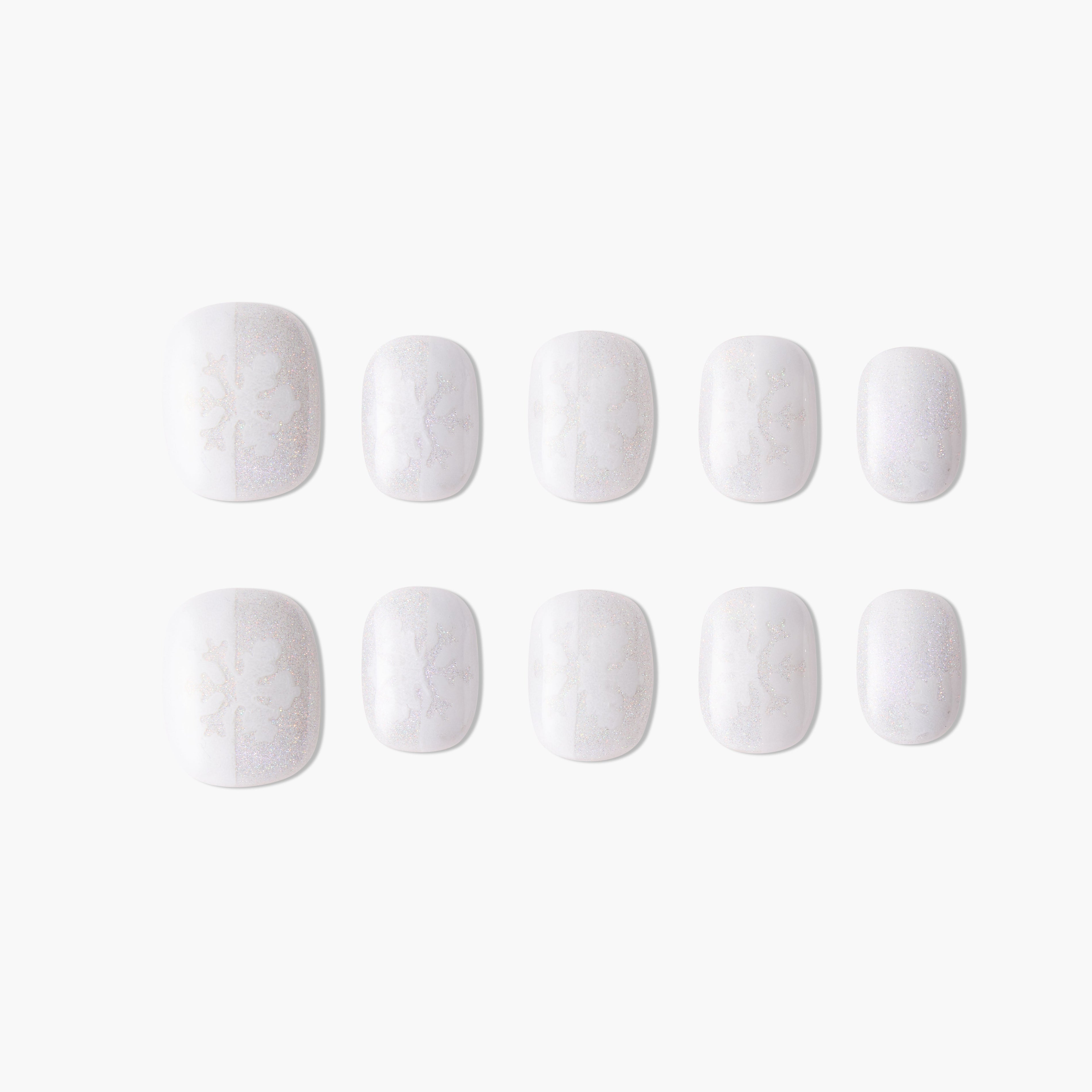 Snowflake Crystal Rhythm Emily’s Nail