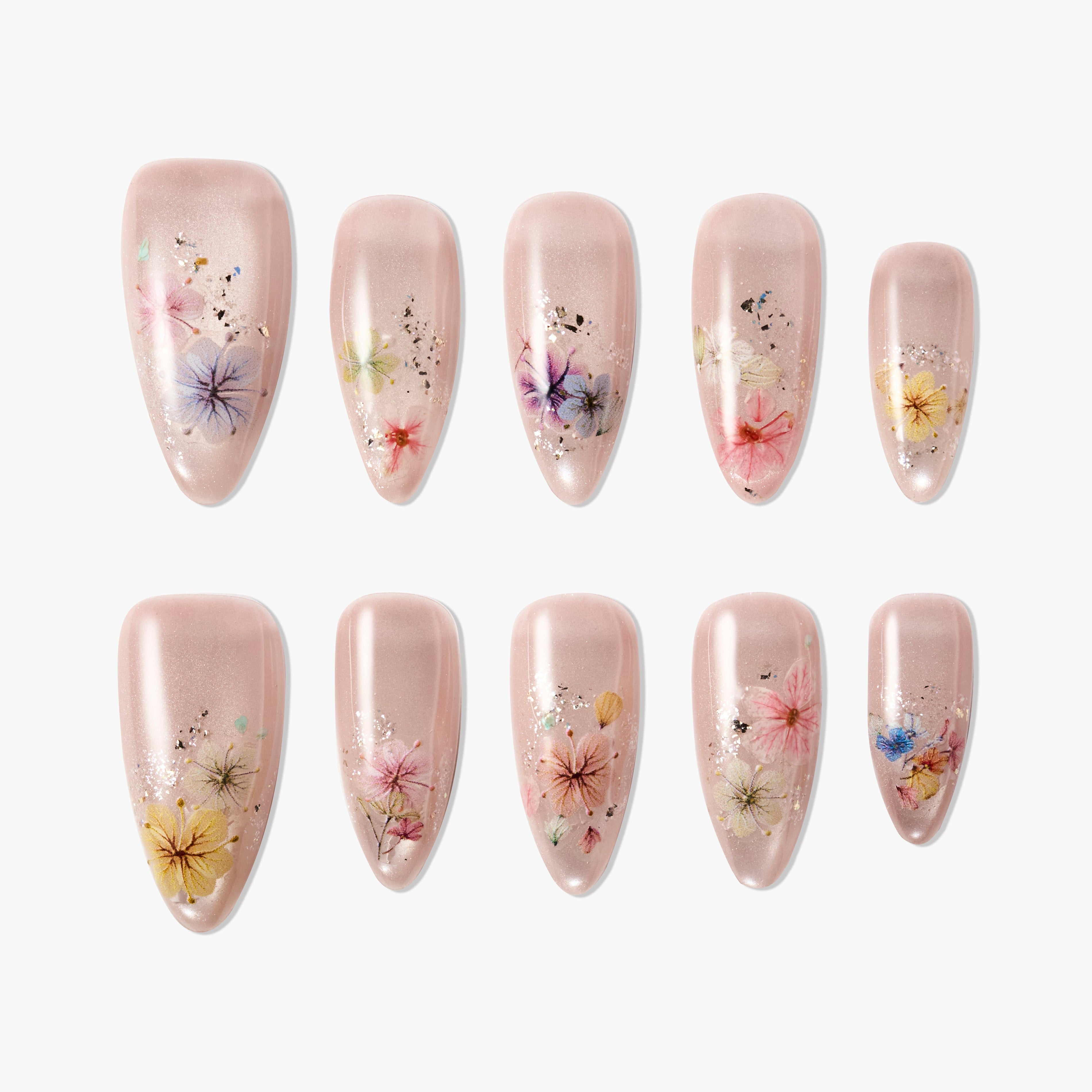Floral Essence (Almond) Emily’s Nail