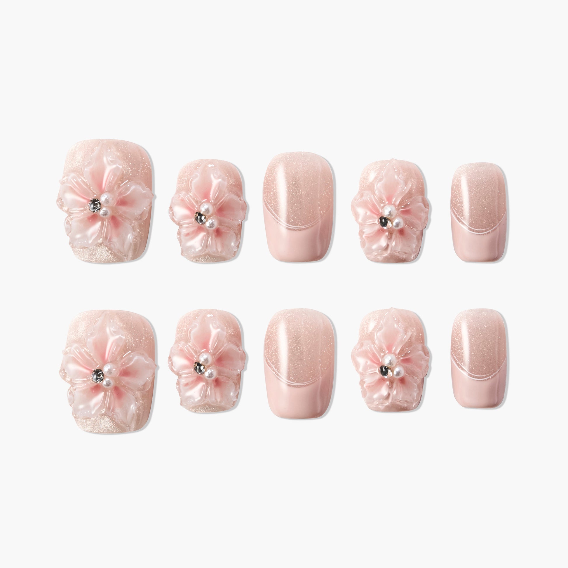 Petal Whisper (Square) Emily’s Nail