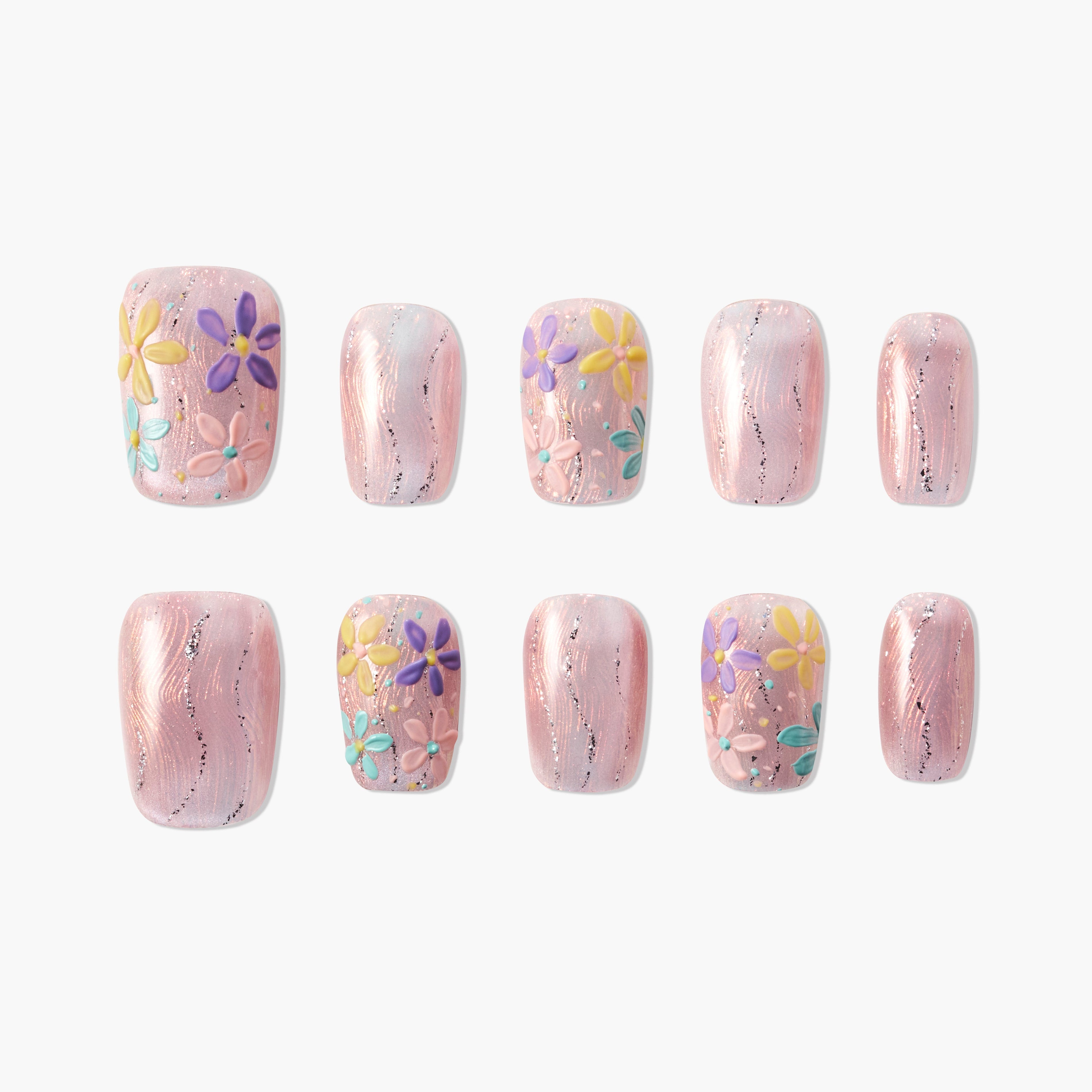 Spring Blossom Breeze (Square) Emily’s Nail