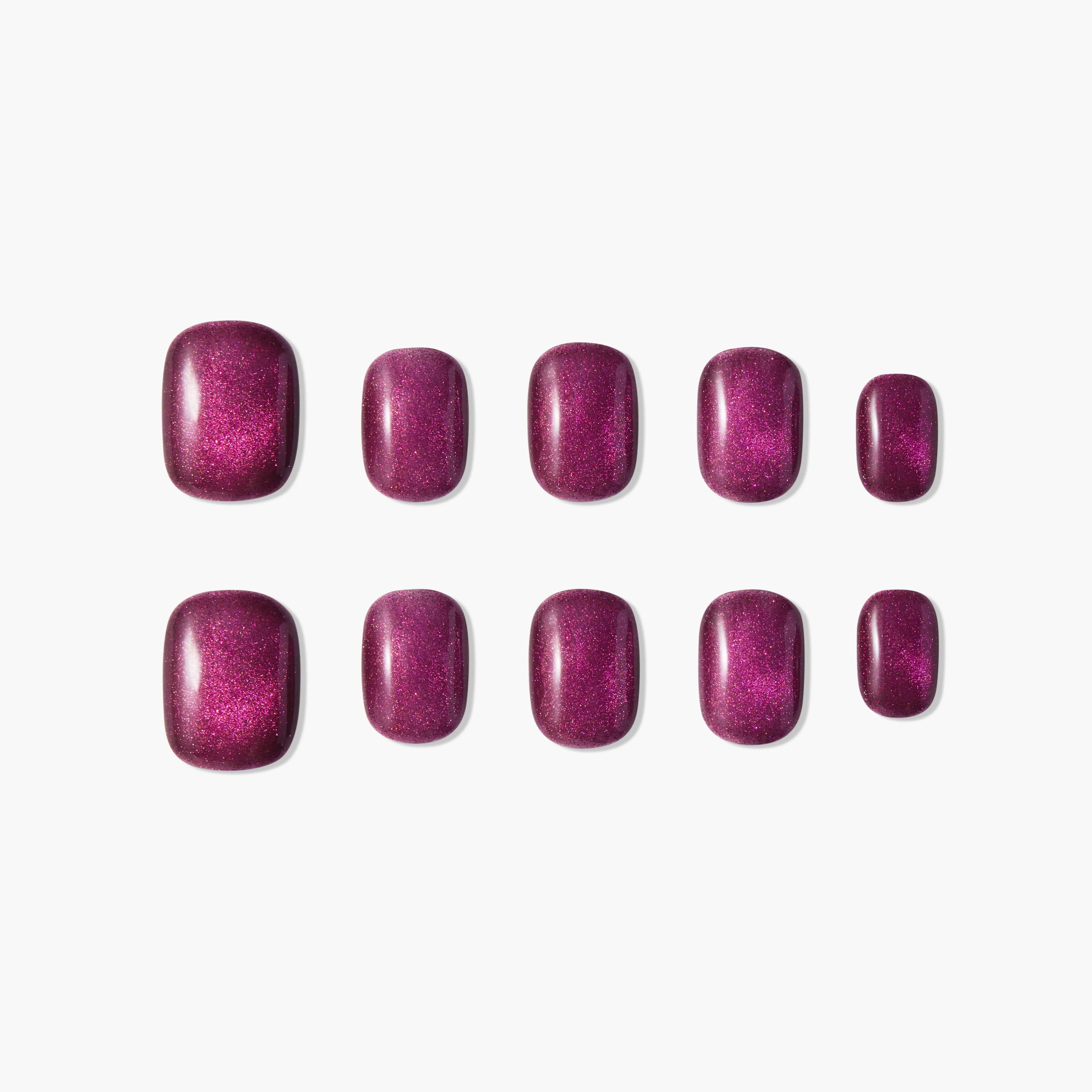 Amethyst Wine Shimmer Emily's Nail