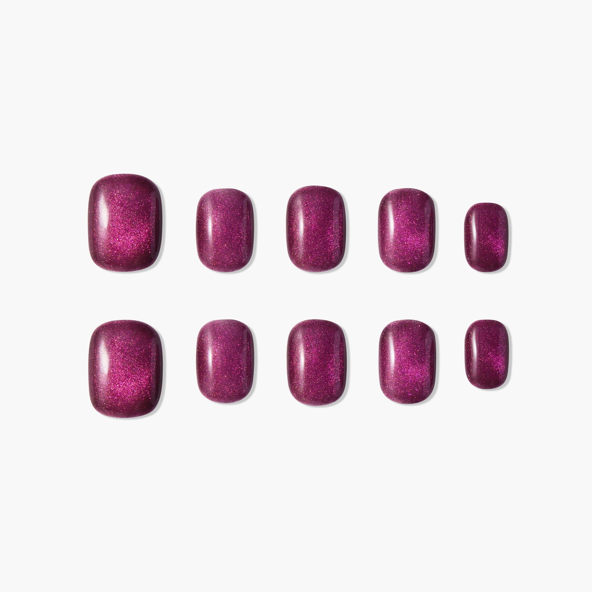 Amethyst Wine Shimmer Emily's Nail