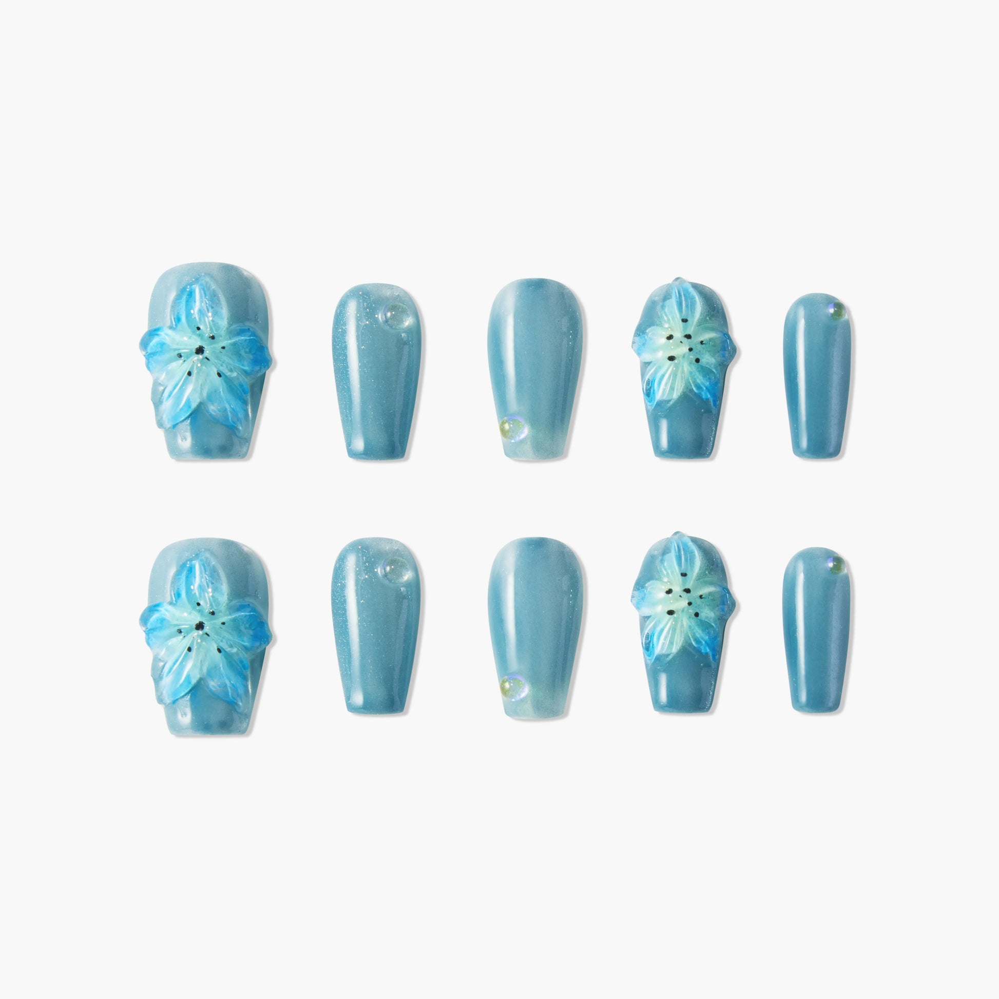 Azure Bloom Emily's Nail