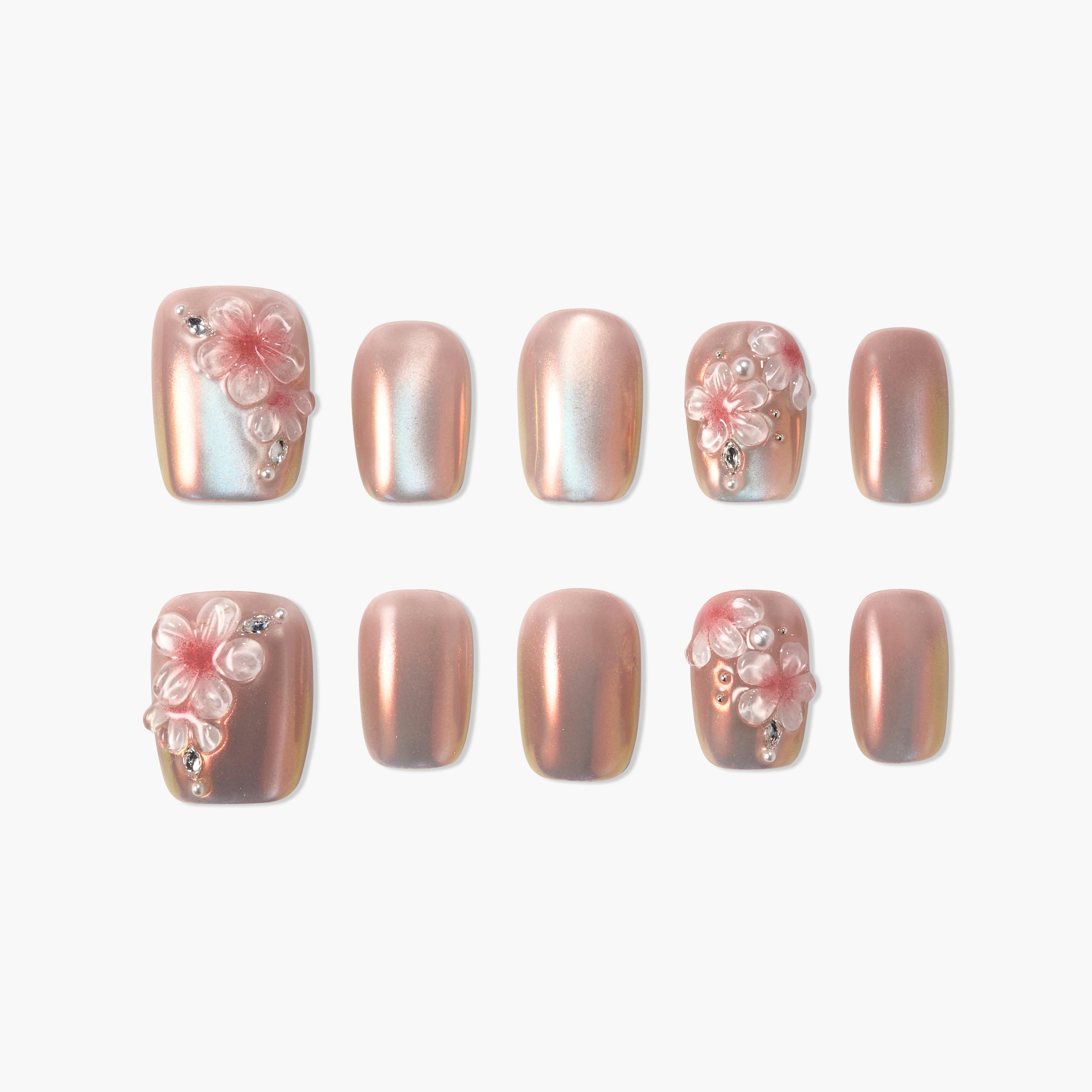 Blossom Aura (Square) Emily’s Nail