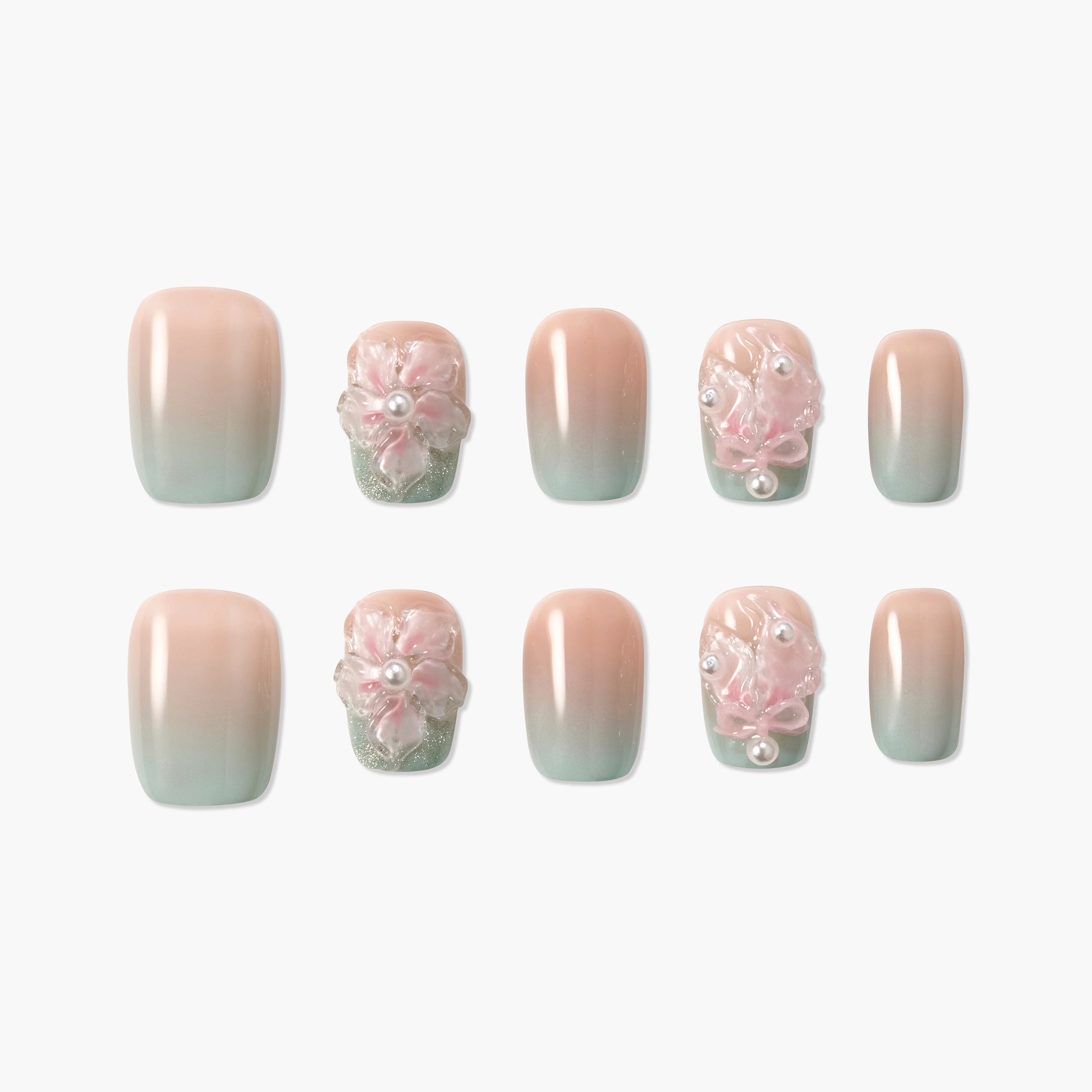 Blossom Pearl Dream (Square) Emily’s Nail