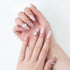 Blush Crystal Luxe Emily's Nail