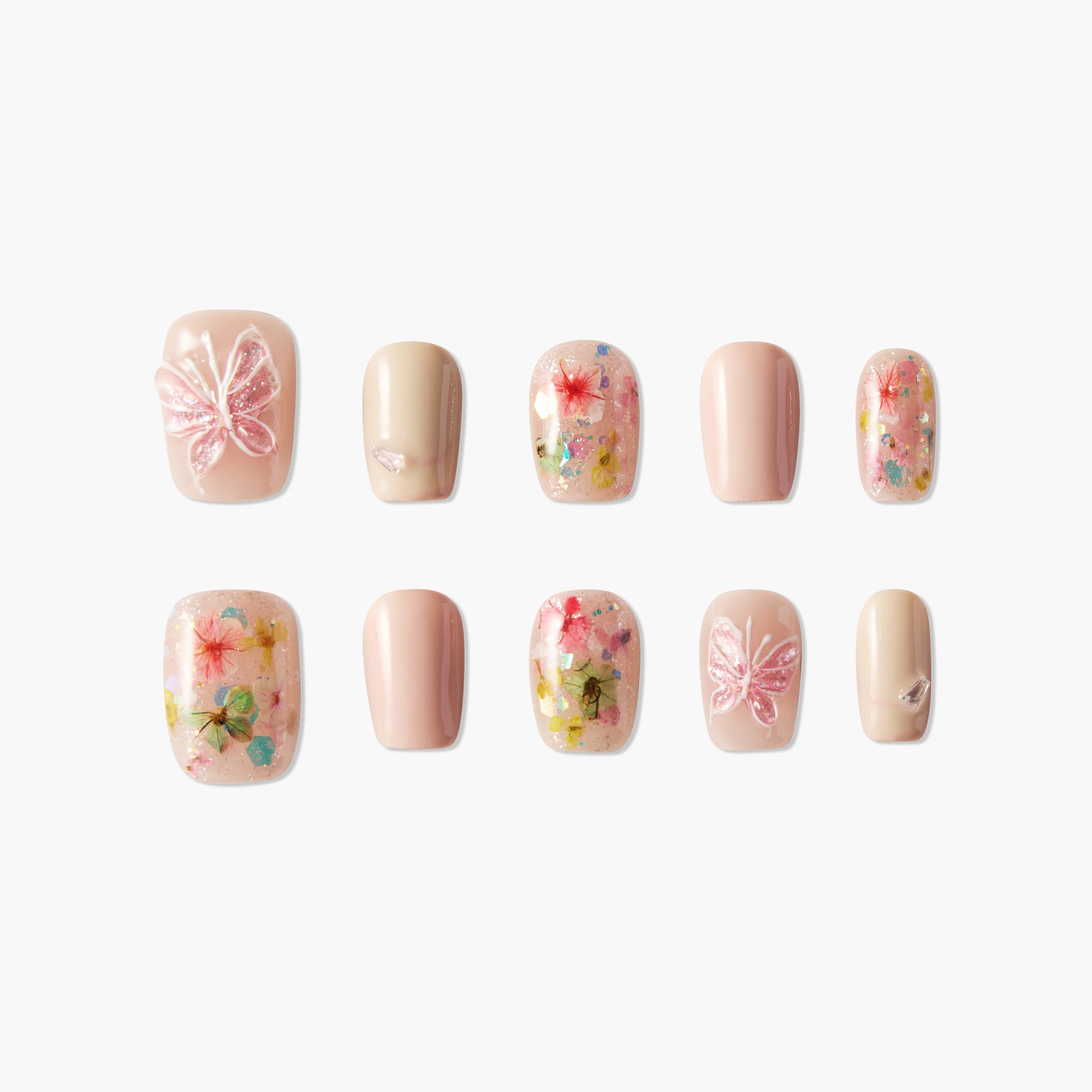 Butterfly Bloom Emily's Nail