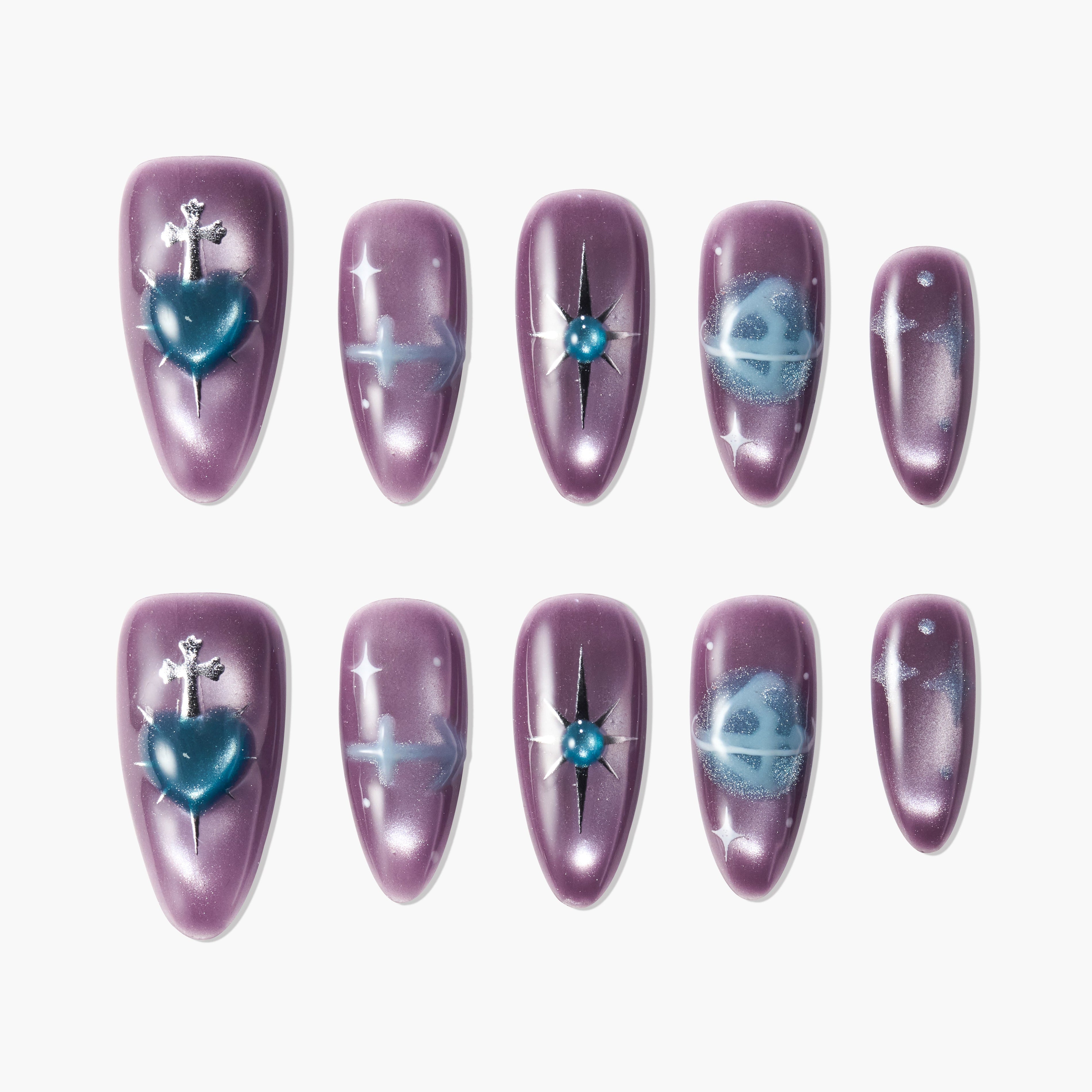 Sagittarius Cat-Eye Emily’s Nail