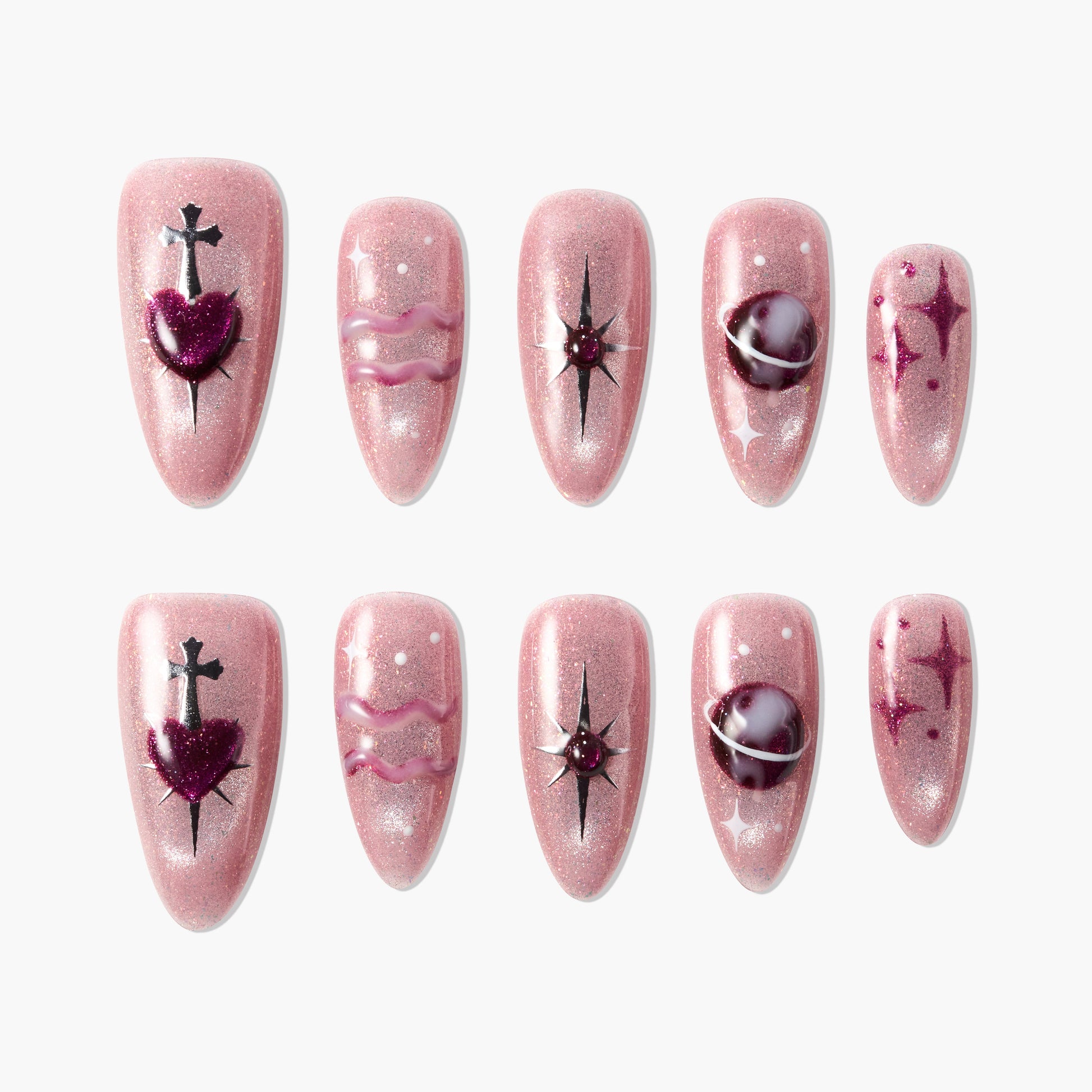 Aquarius Cat-Eye Emily’s Nail