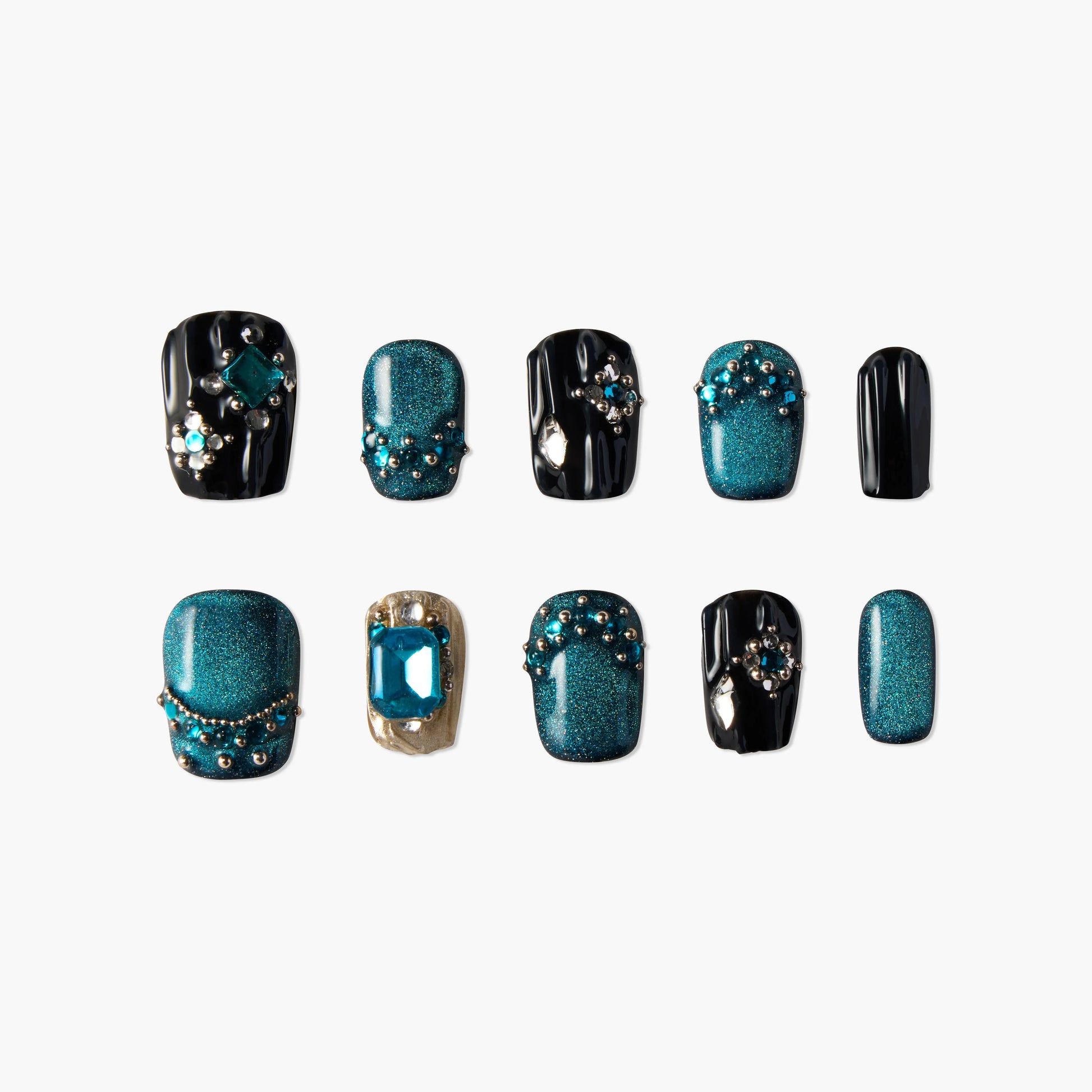 Celestial Ocean Glow Emily's Nail