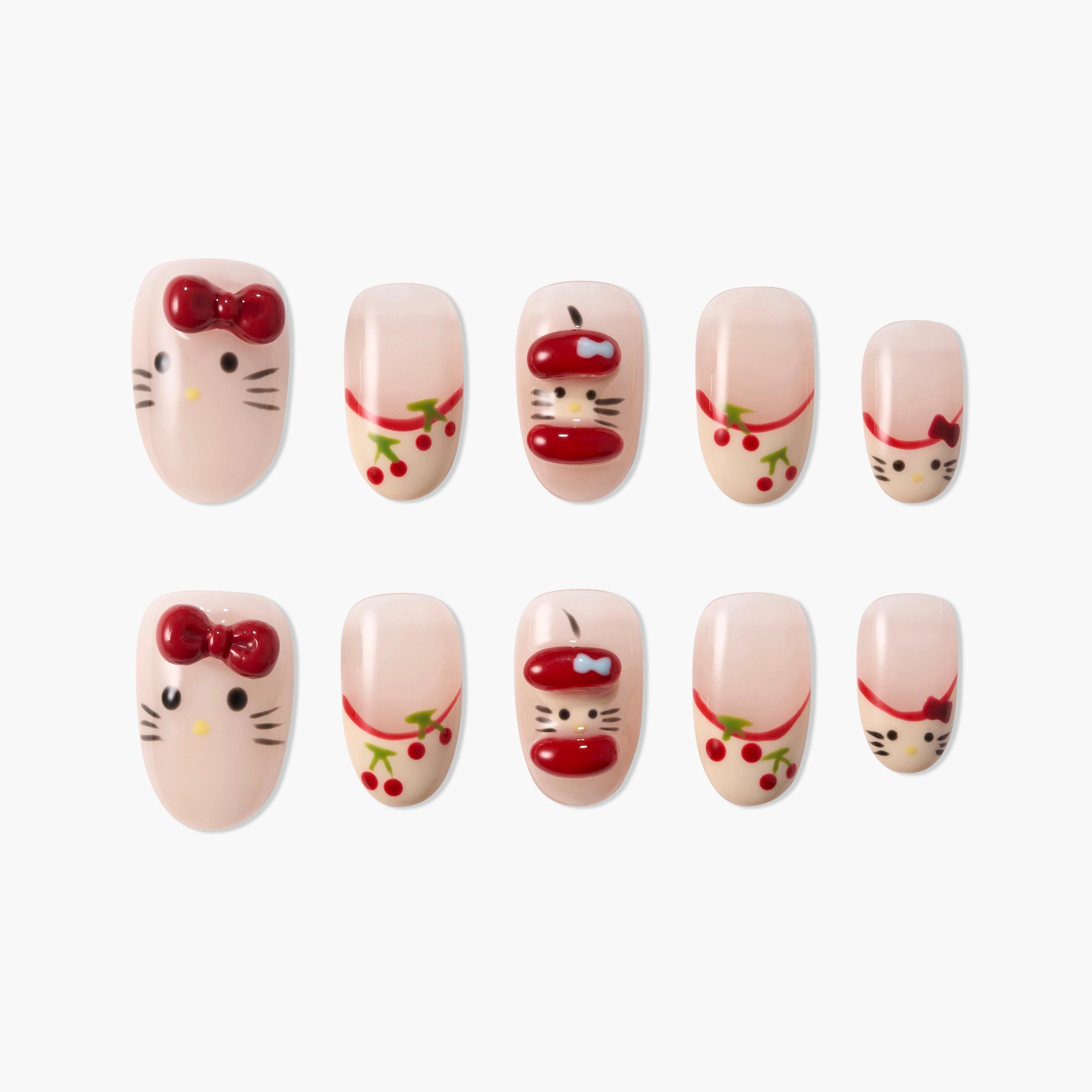 Cherry Kitty Bloom Emily’s Nail