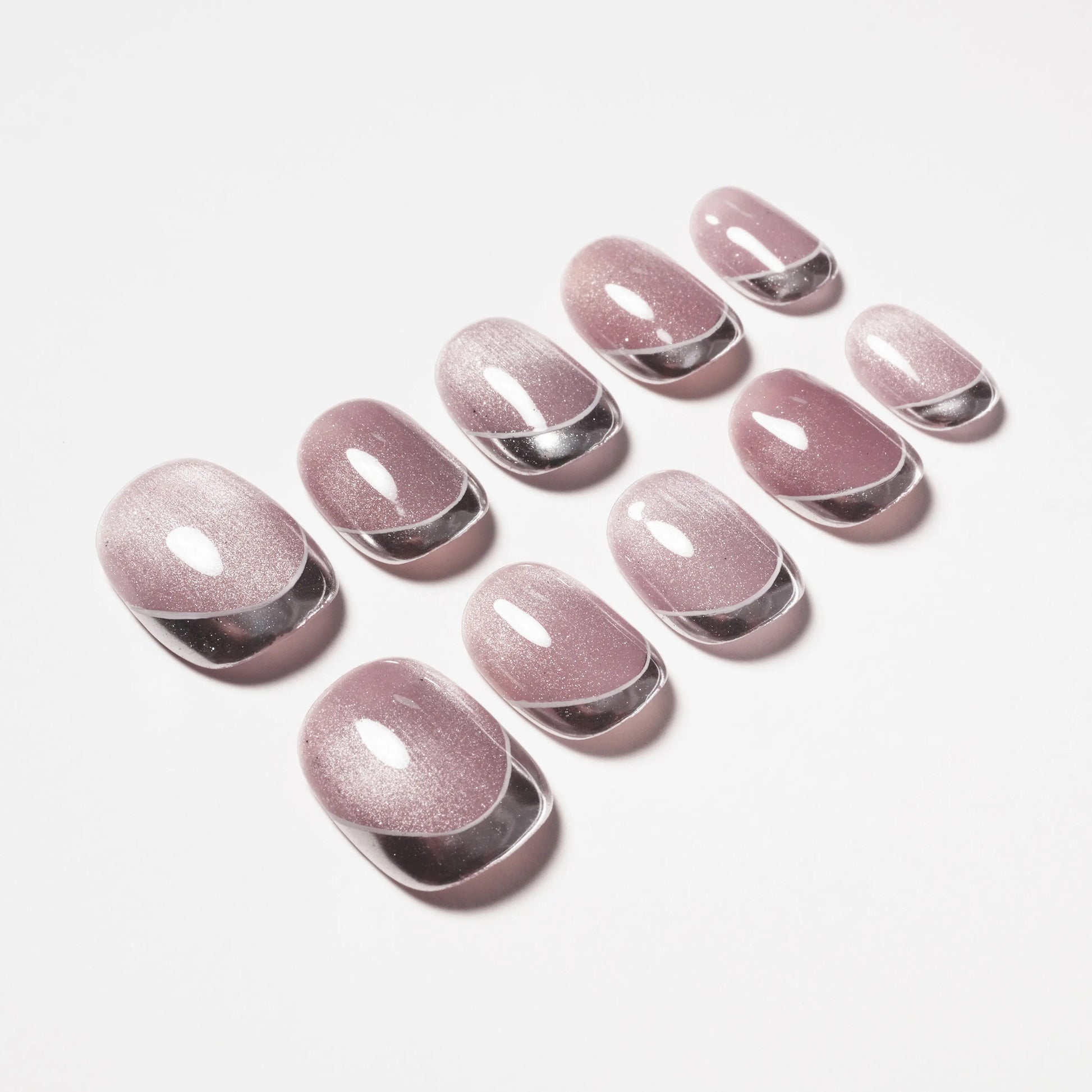 Chrome Veil Emily’s Nail