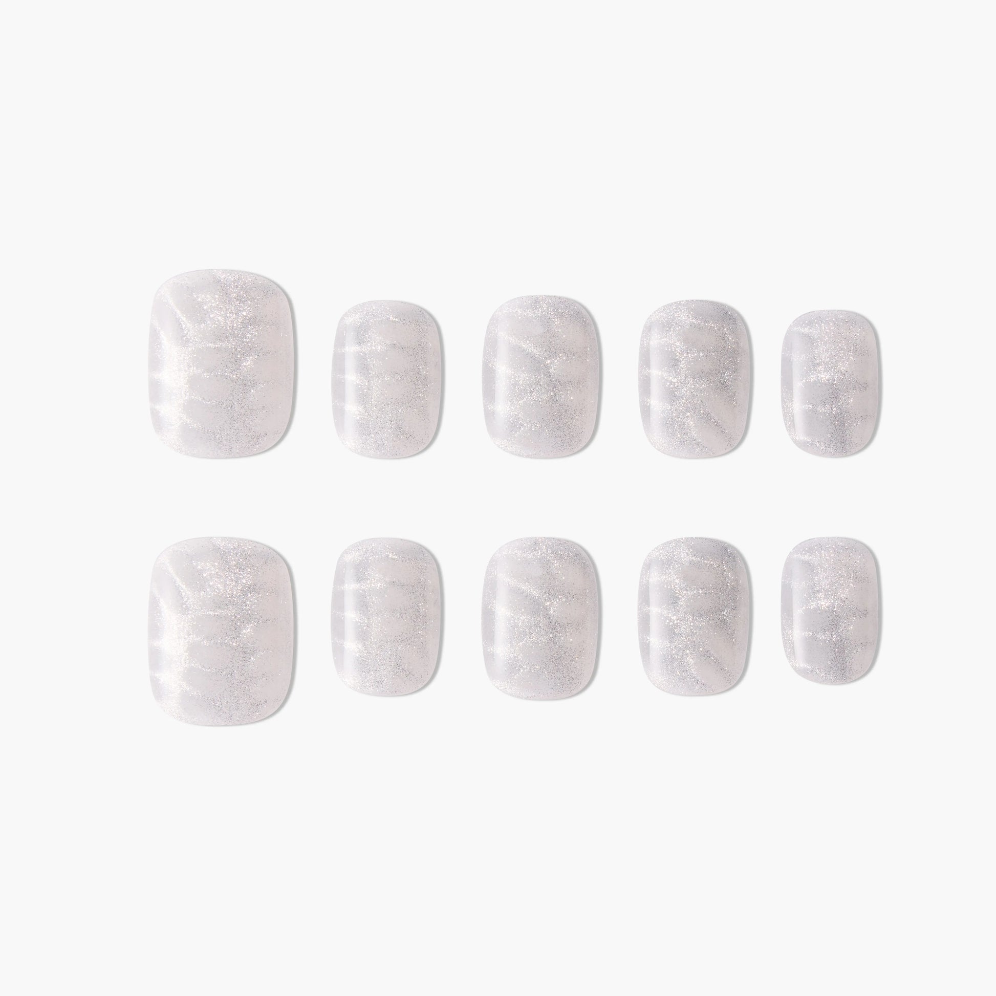 Cloudy Silver Dream Emily's Nail