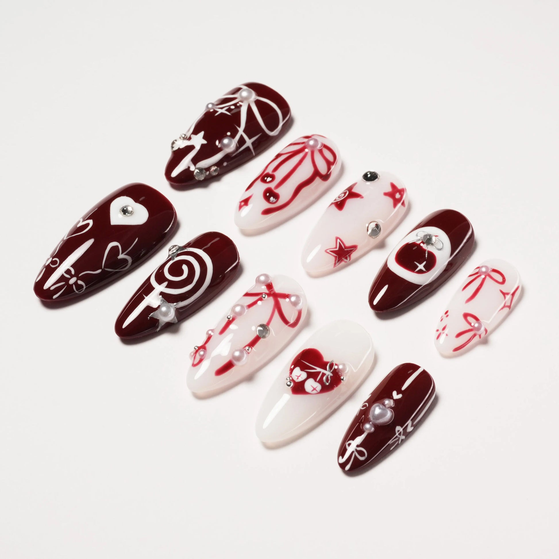 Crimson Pop Emily’s Nail