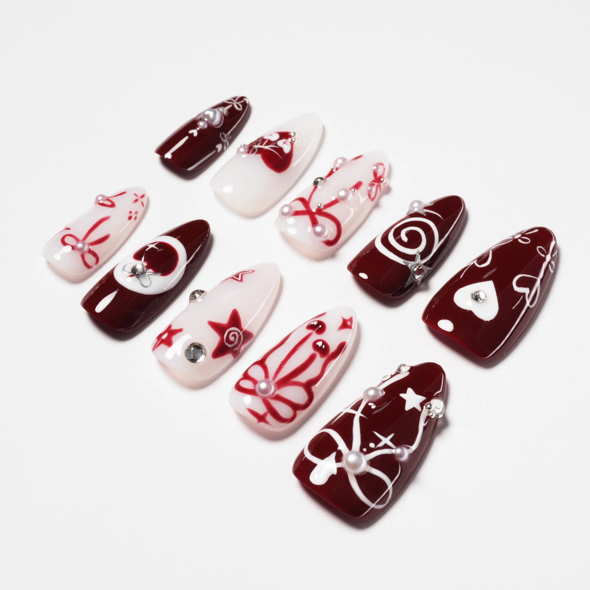 Crimson Pop Emily’s Nail