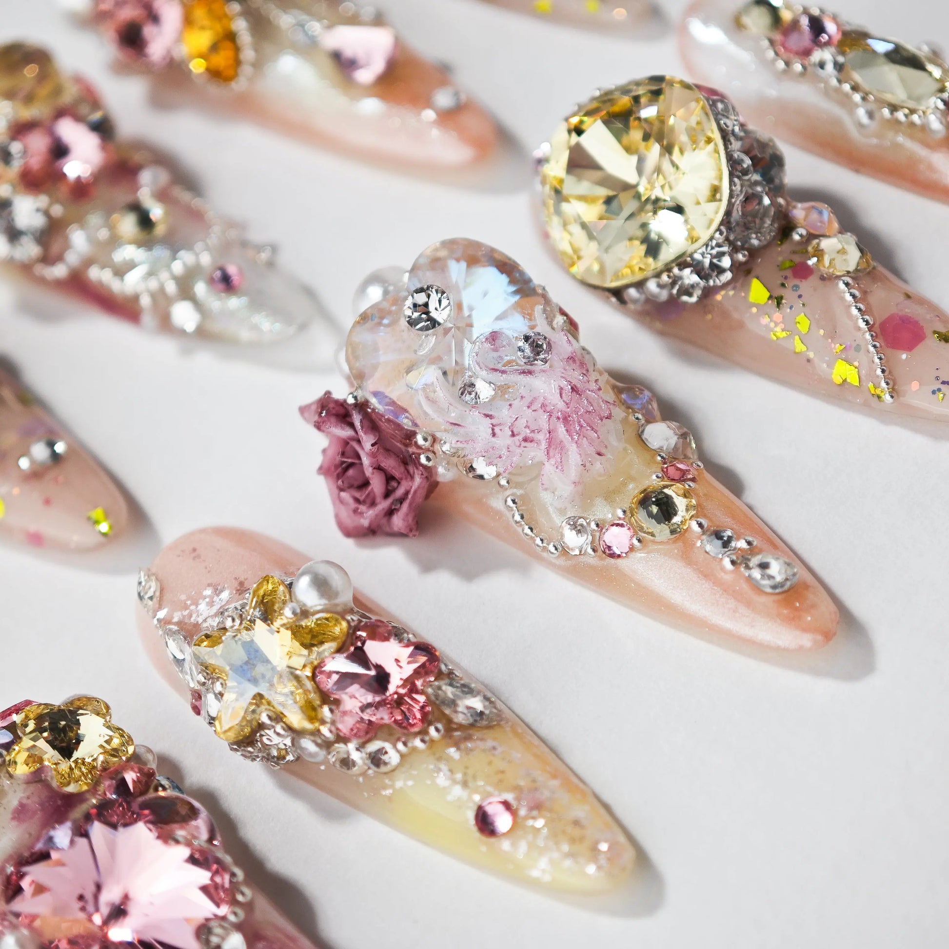 Crystal Bloom Fantasy Emily’s Nail