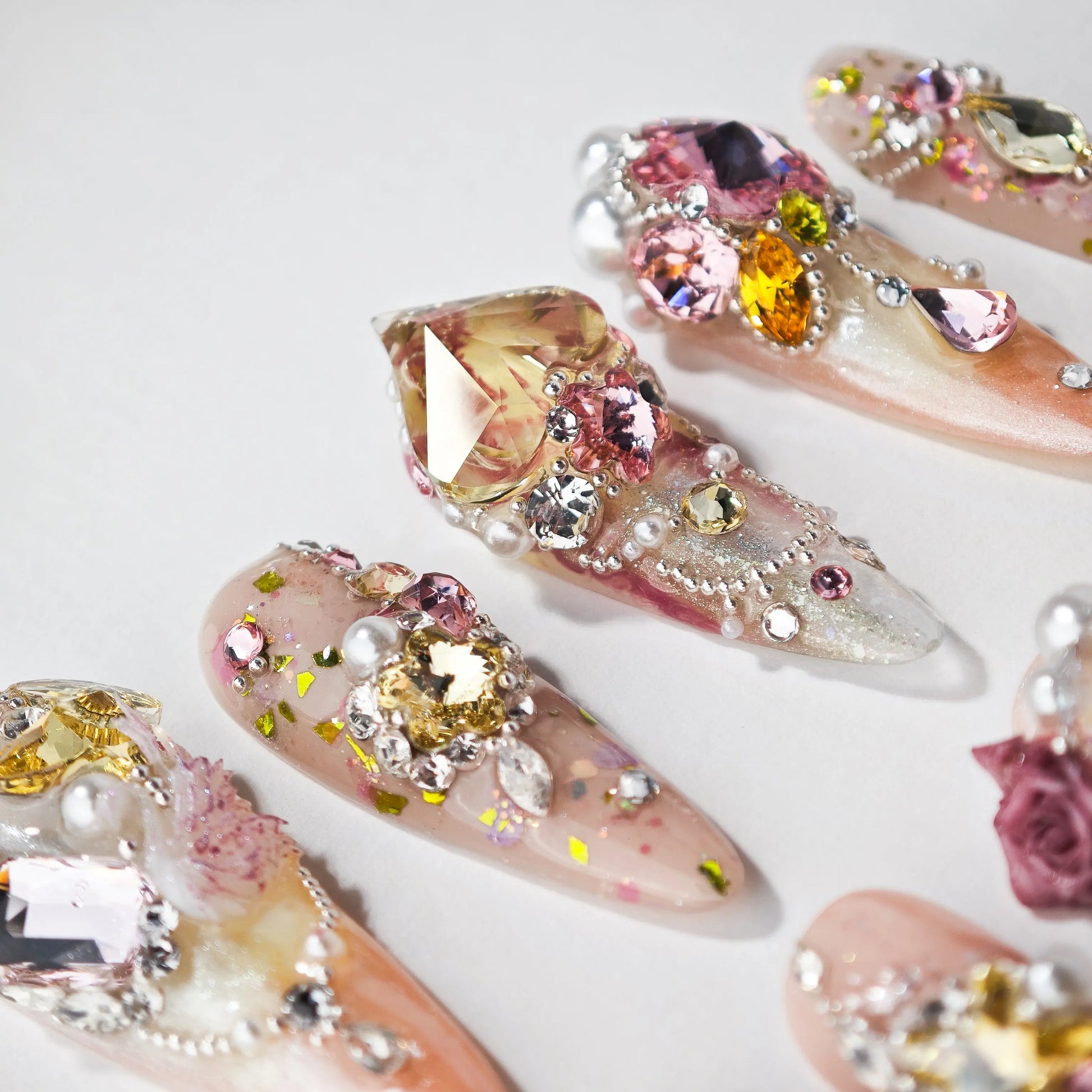 Crystal Bloom Fantasy Emily’s Nail