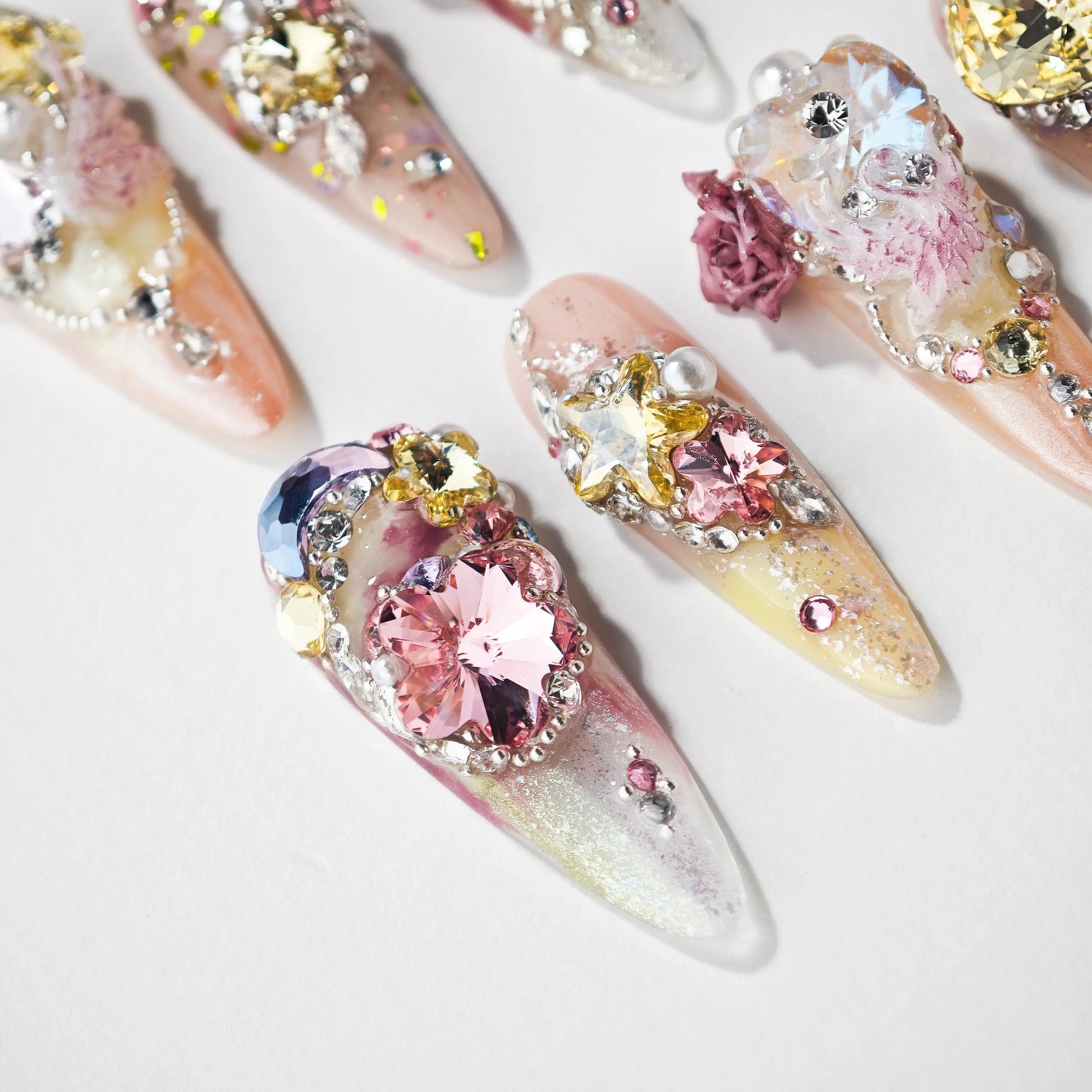 Crystal Bloom Fantasy Emily’s Nail