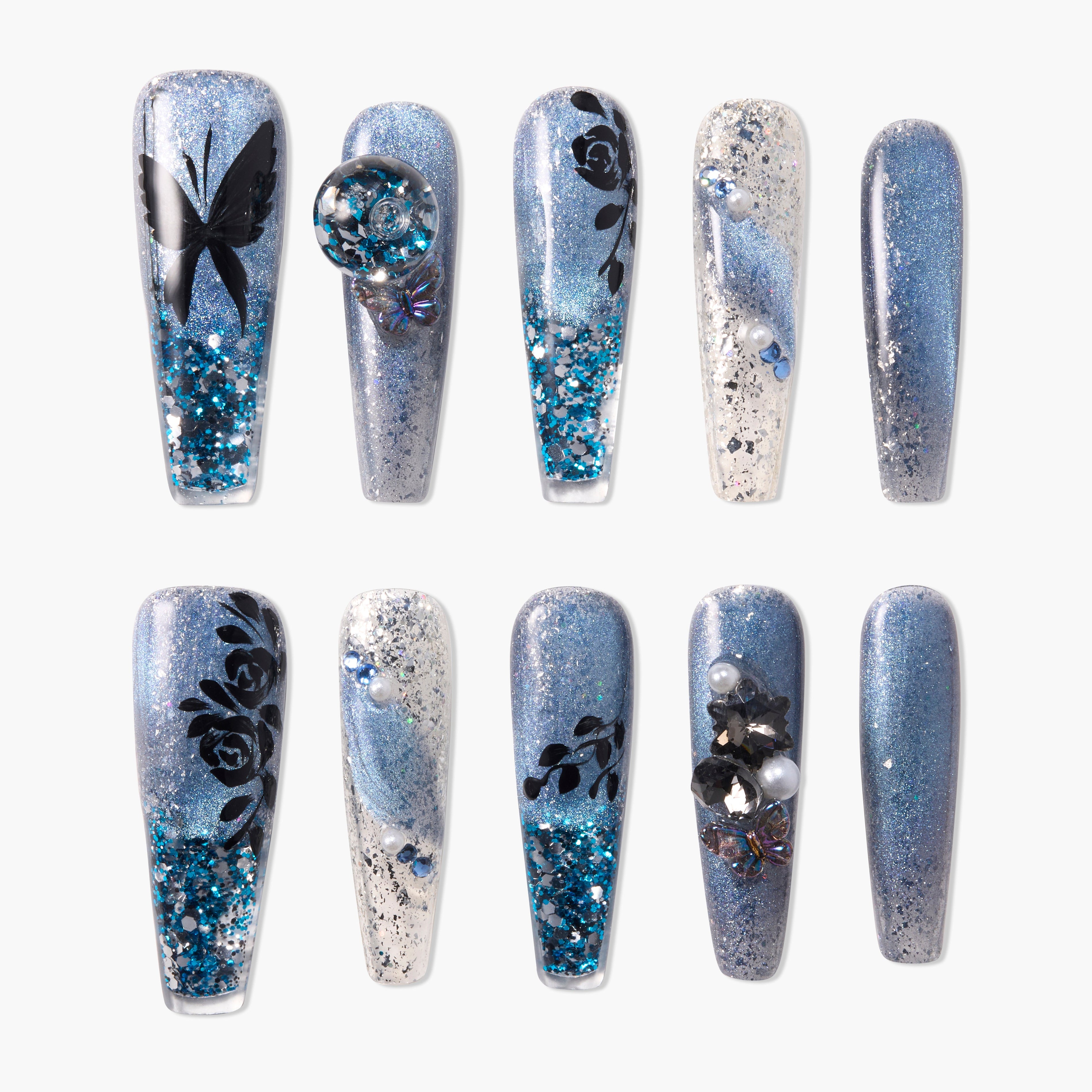 Crystal Blue Twilight Emily’s Nail