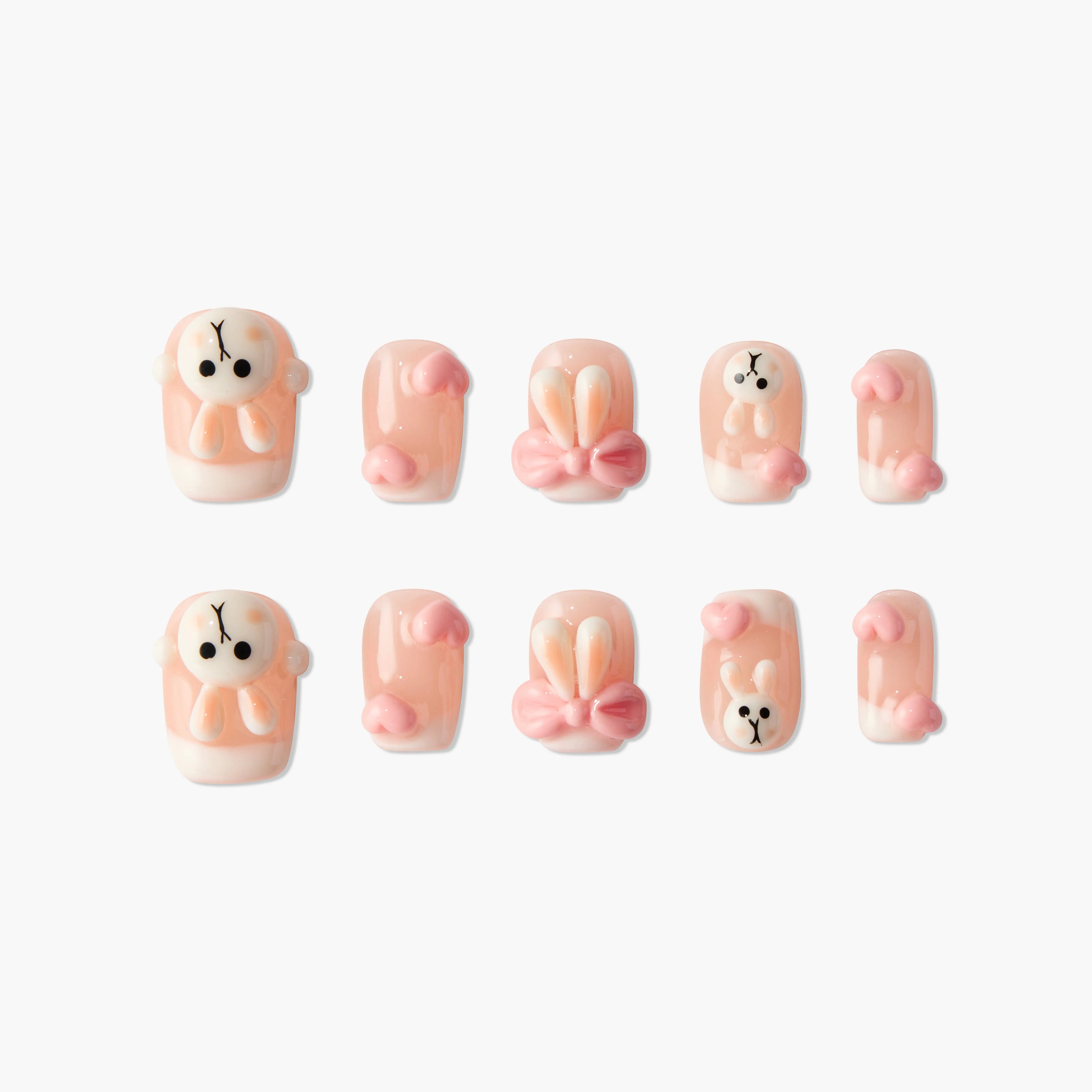 Cute Bunny Emily's Nail