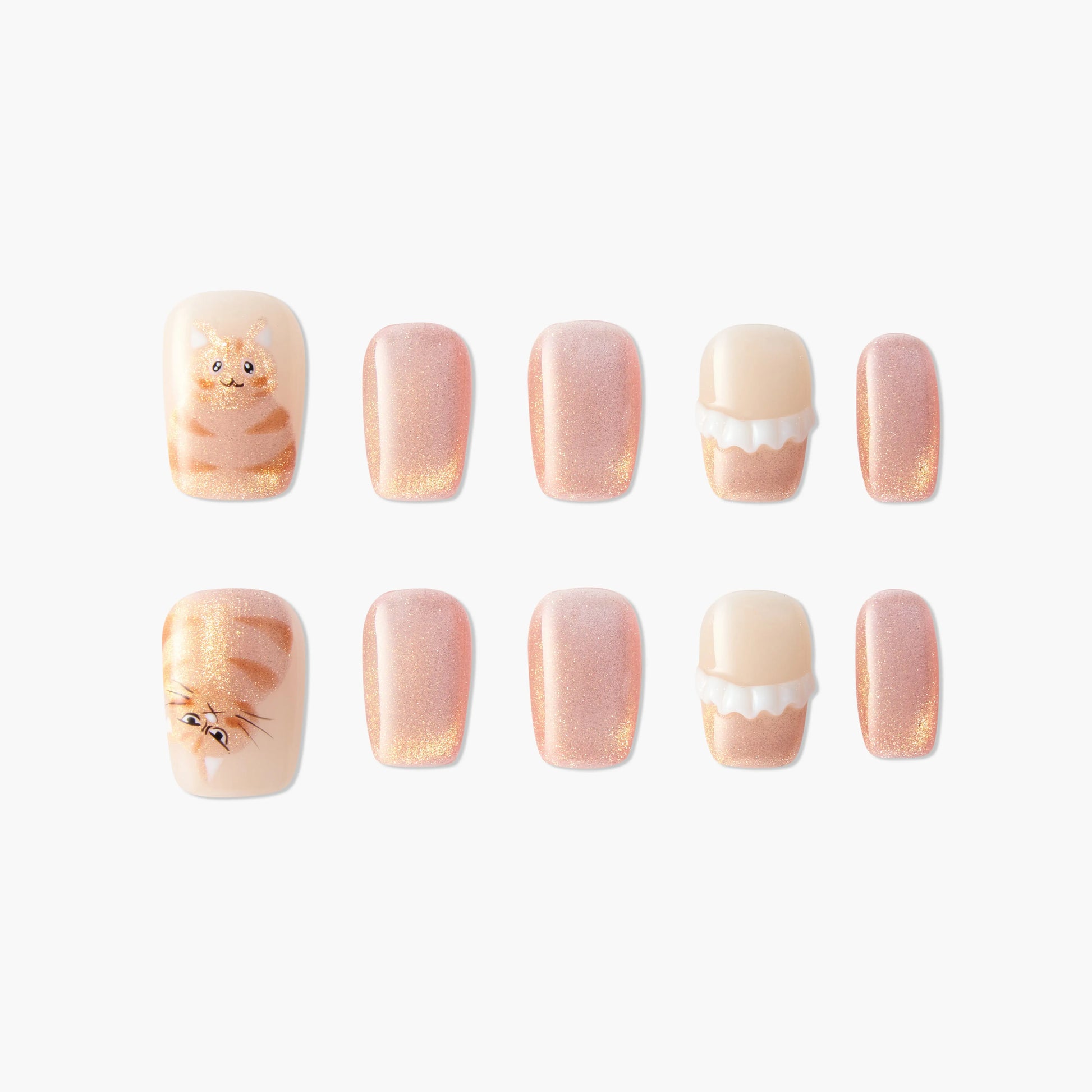 Cute Kitty Emily's Nail