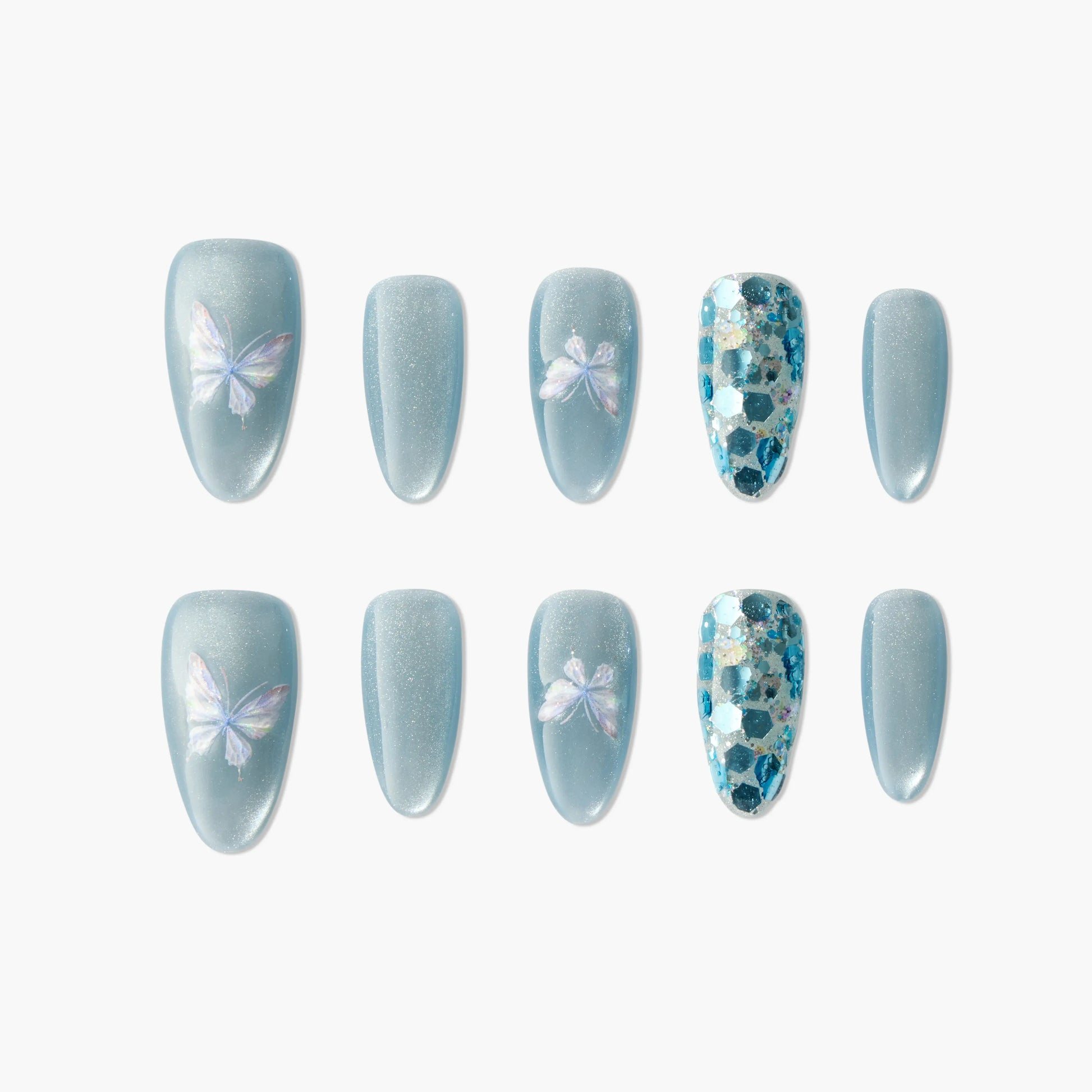 Dancing Butterfly Emily's Nail