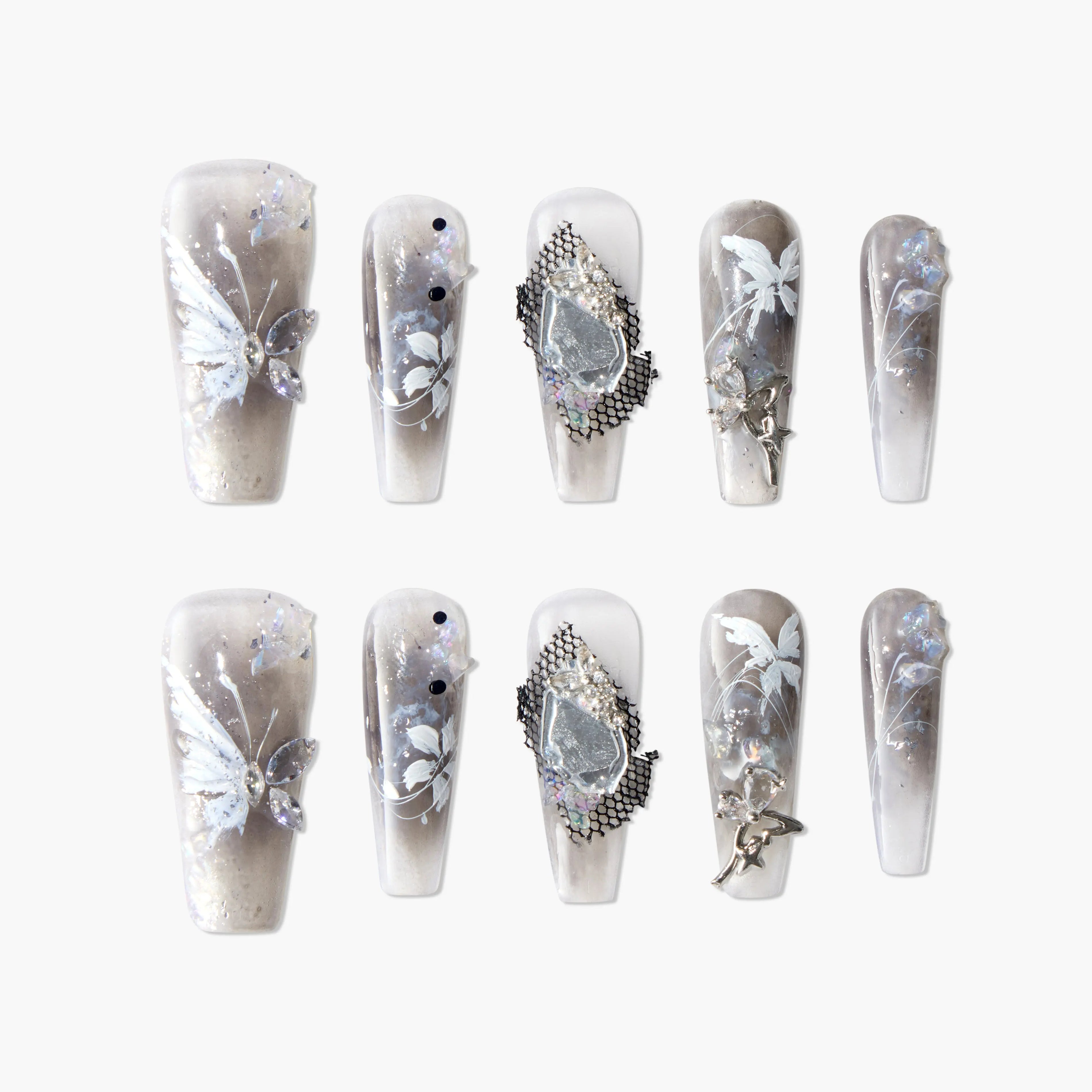 Dancing Butterfly Emily's Nail