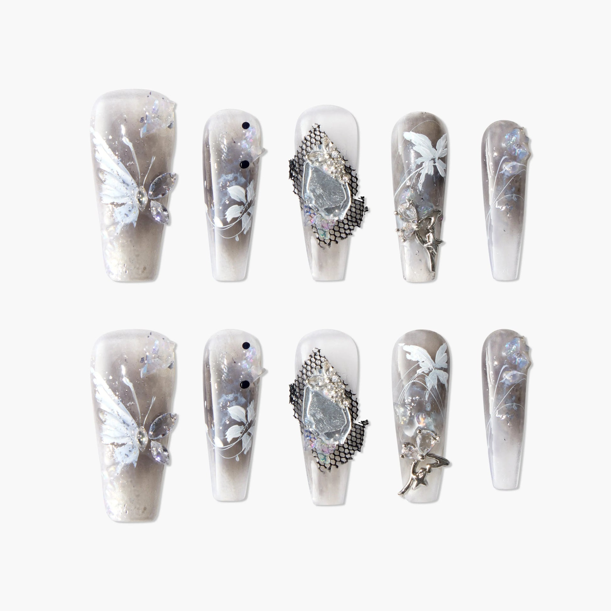 Dancing Butterfly Emily's Nail