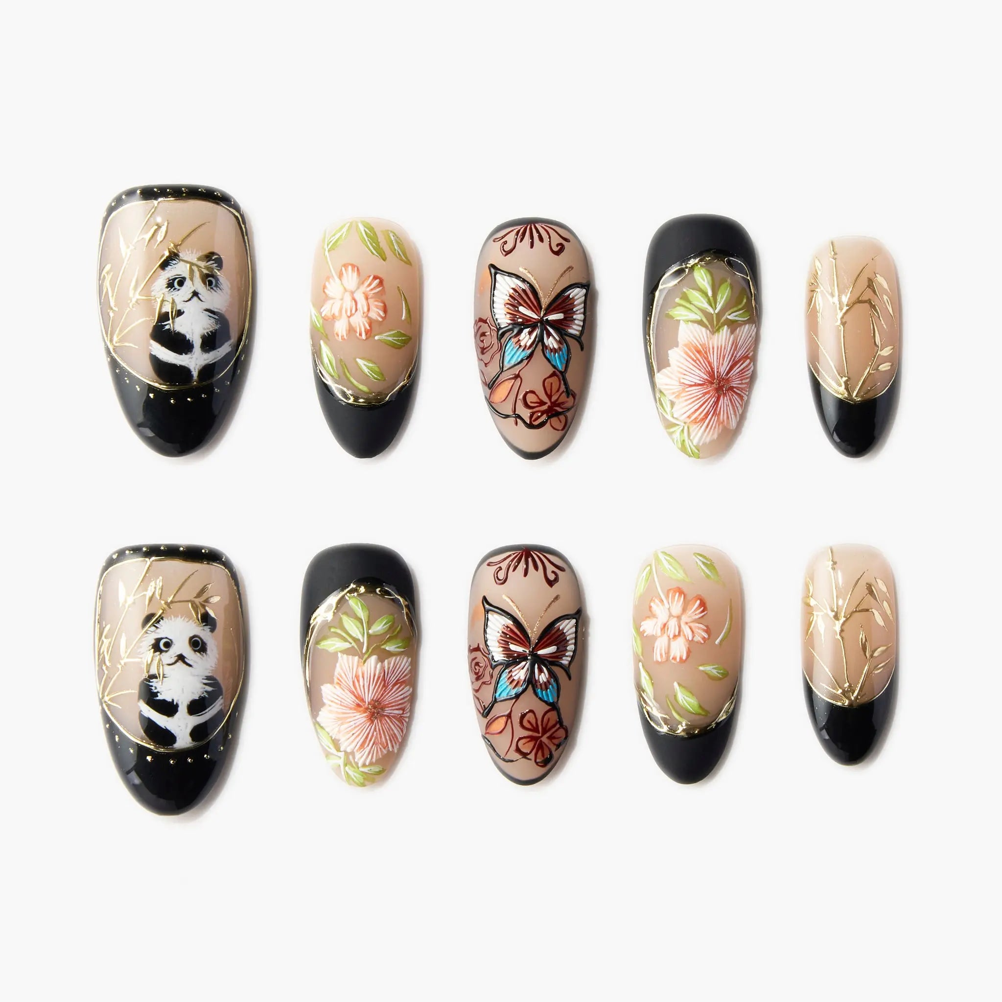 Dream of the Panda Emily's Nail