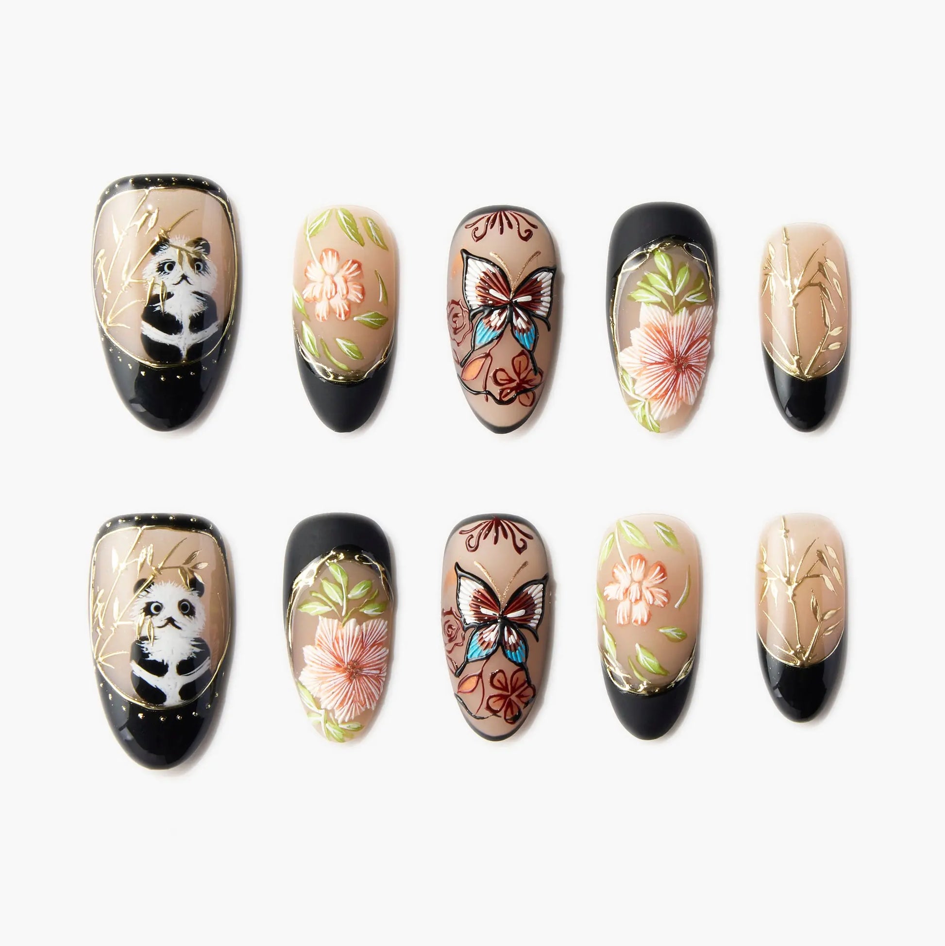 Dream of the Panda Emily's Nail