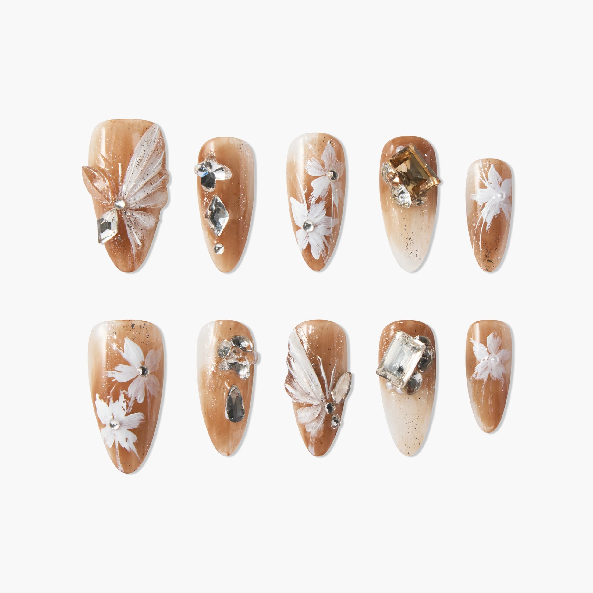 Elegant Autumn Whisper Emily's Nail