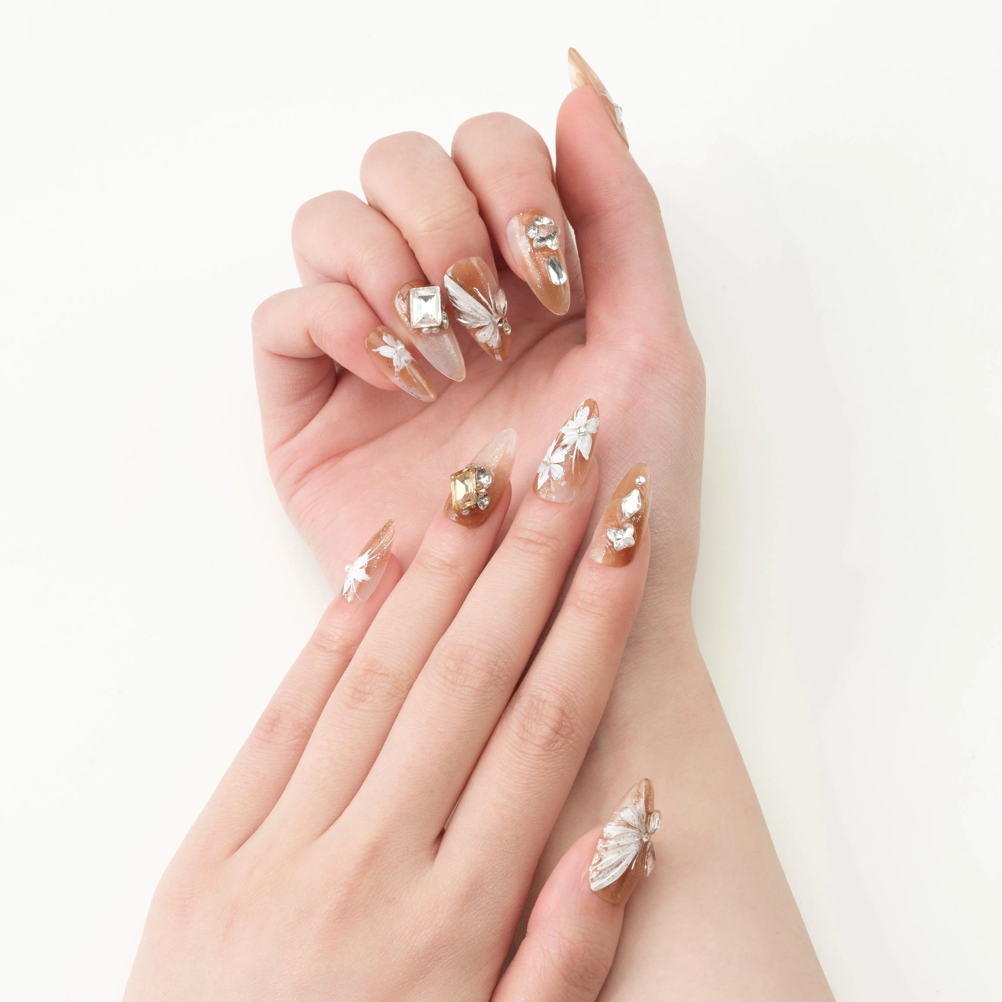 Elegant Autumn Whisper Emily's Nail