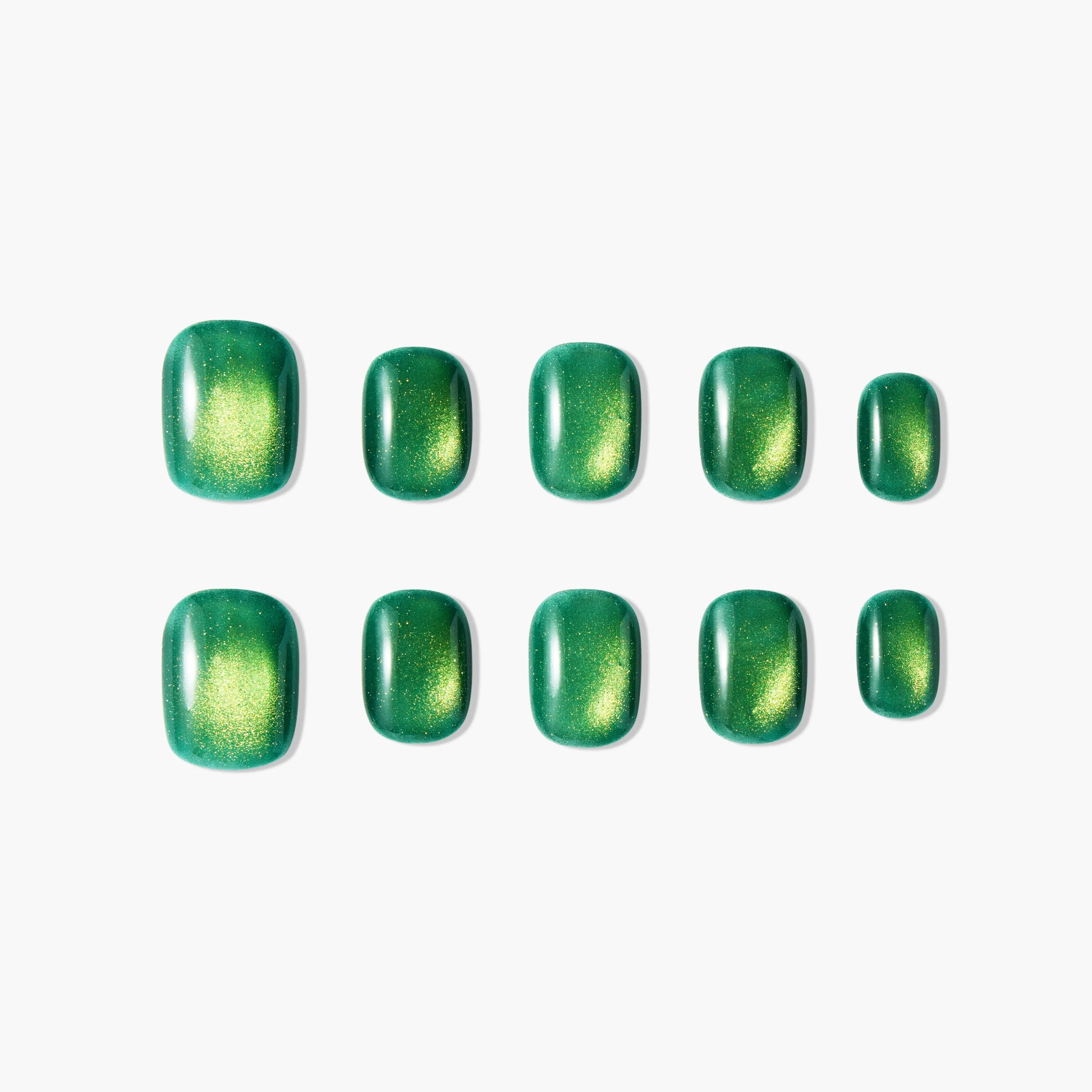 Emerald Glow Emily's Nail