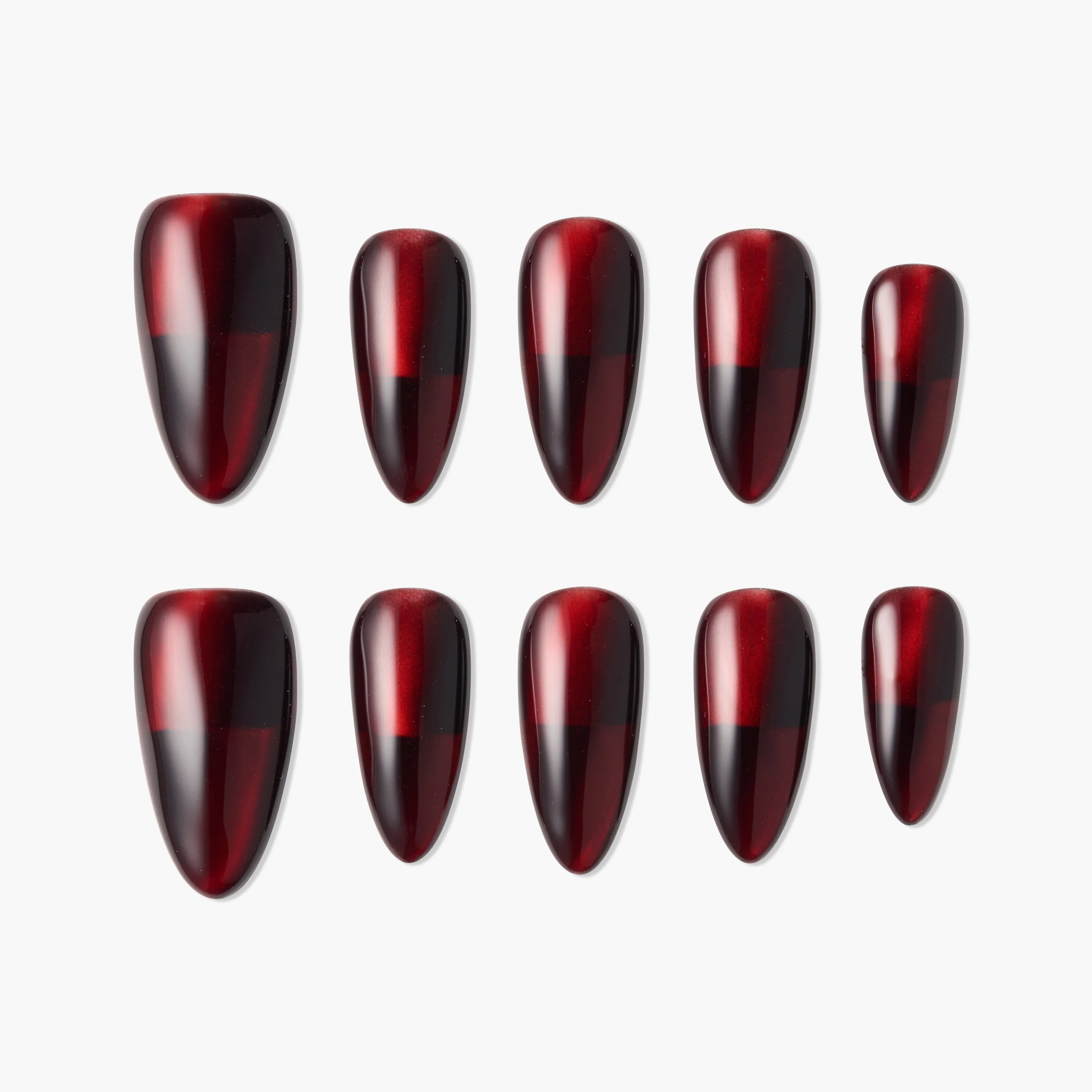 Burgundy Tartan (Almond)