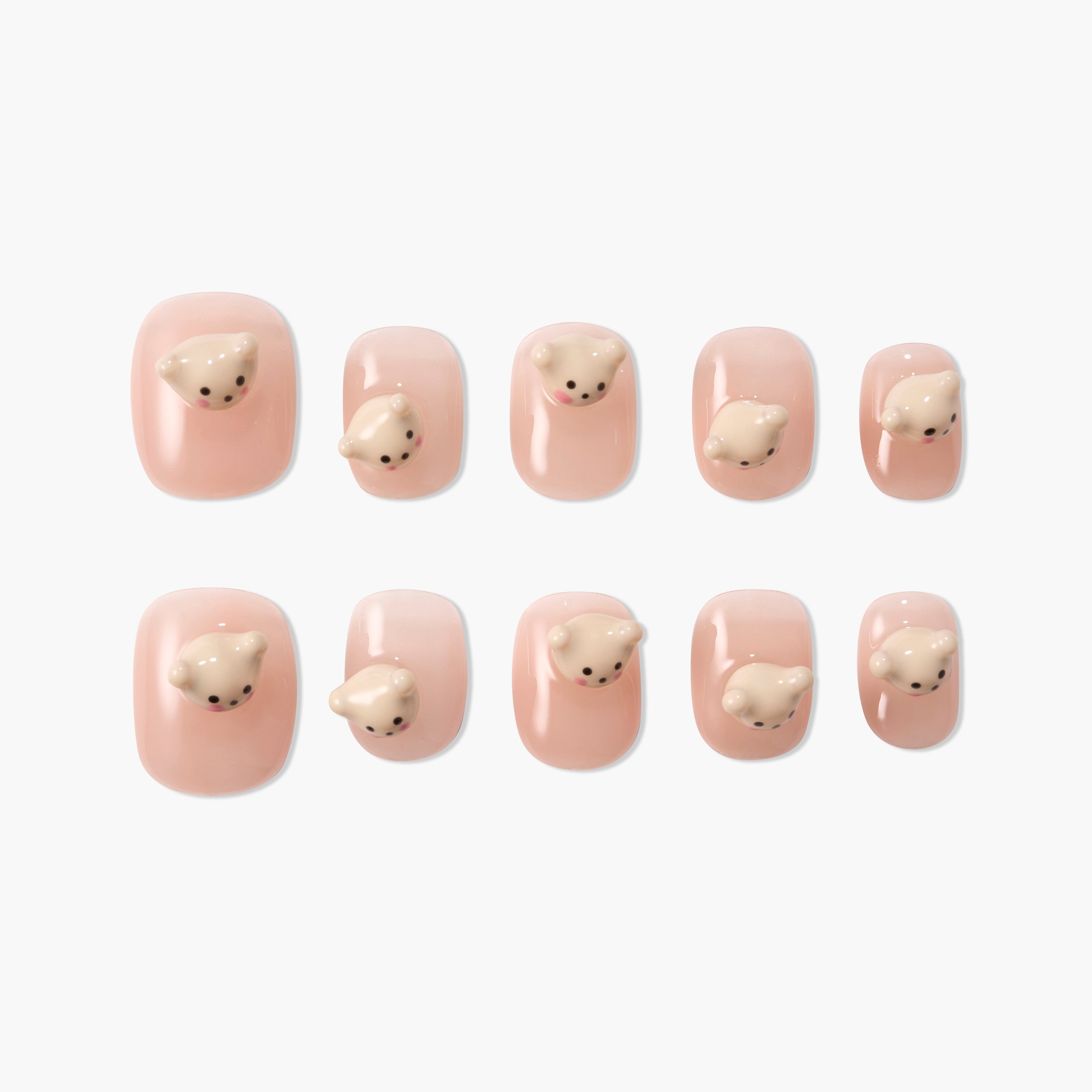 Creamy Bear Blush Emily’s Nail
