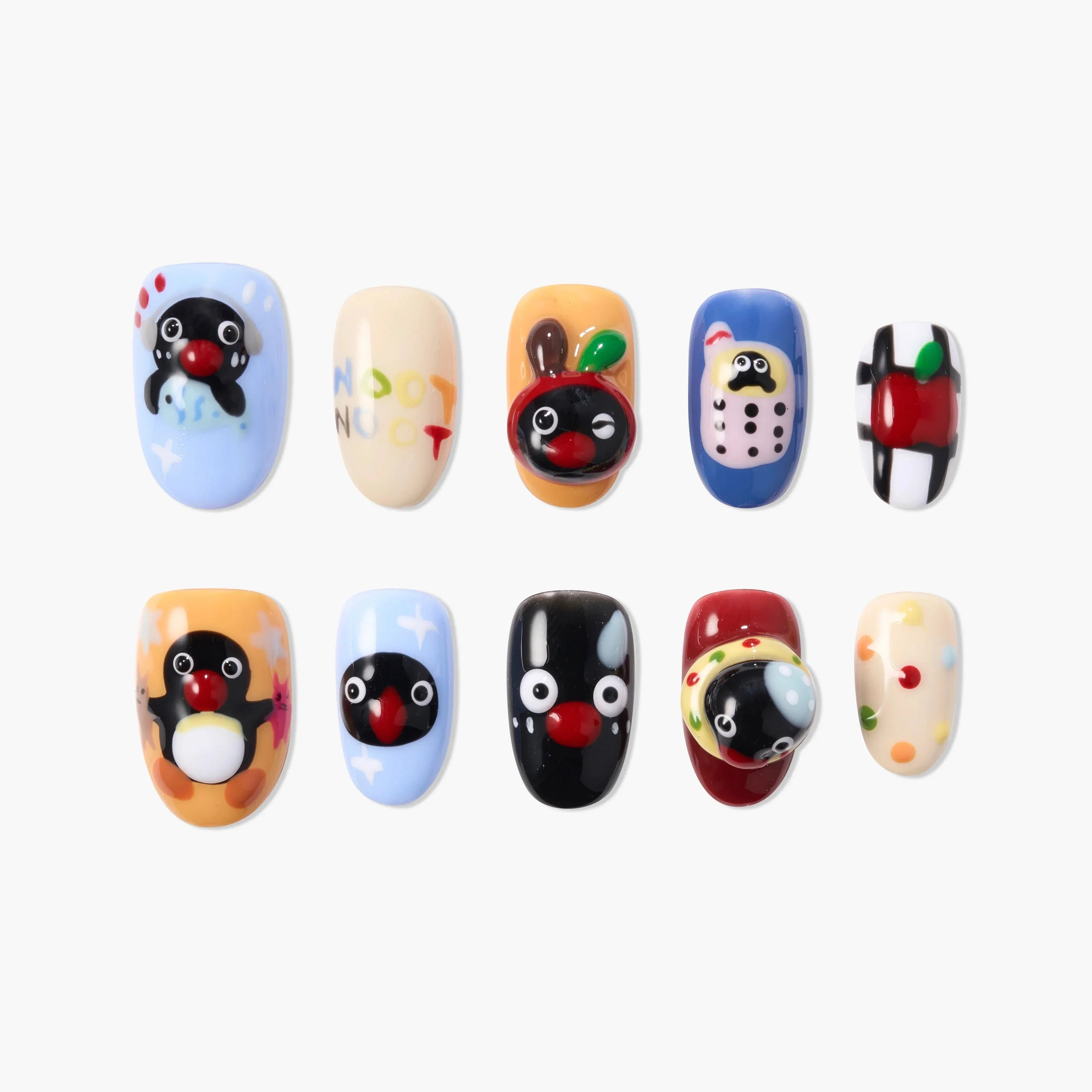 Playful Penguin Parade