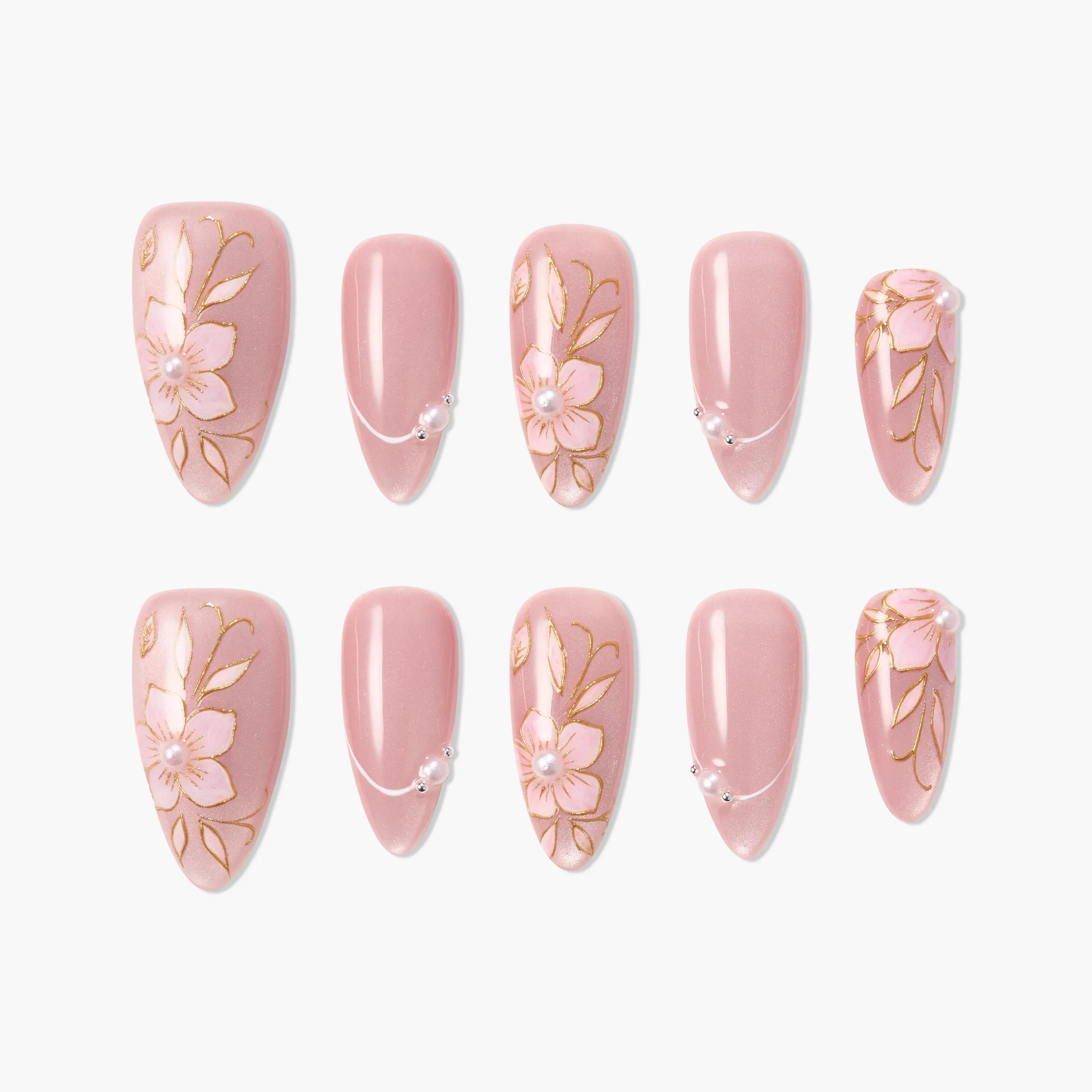 Blush Gilded Blossom