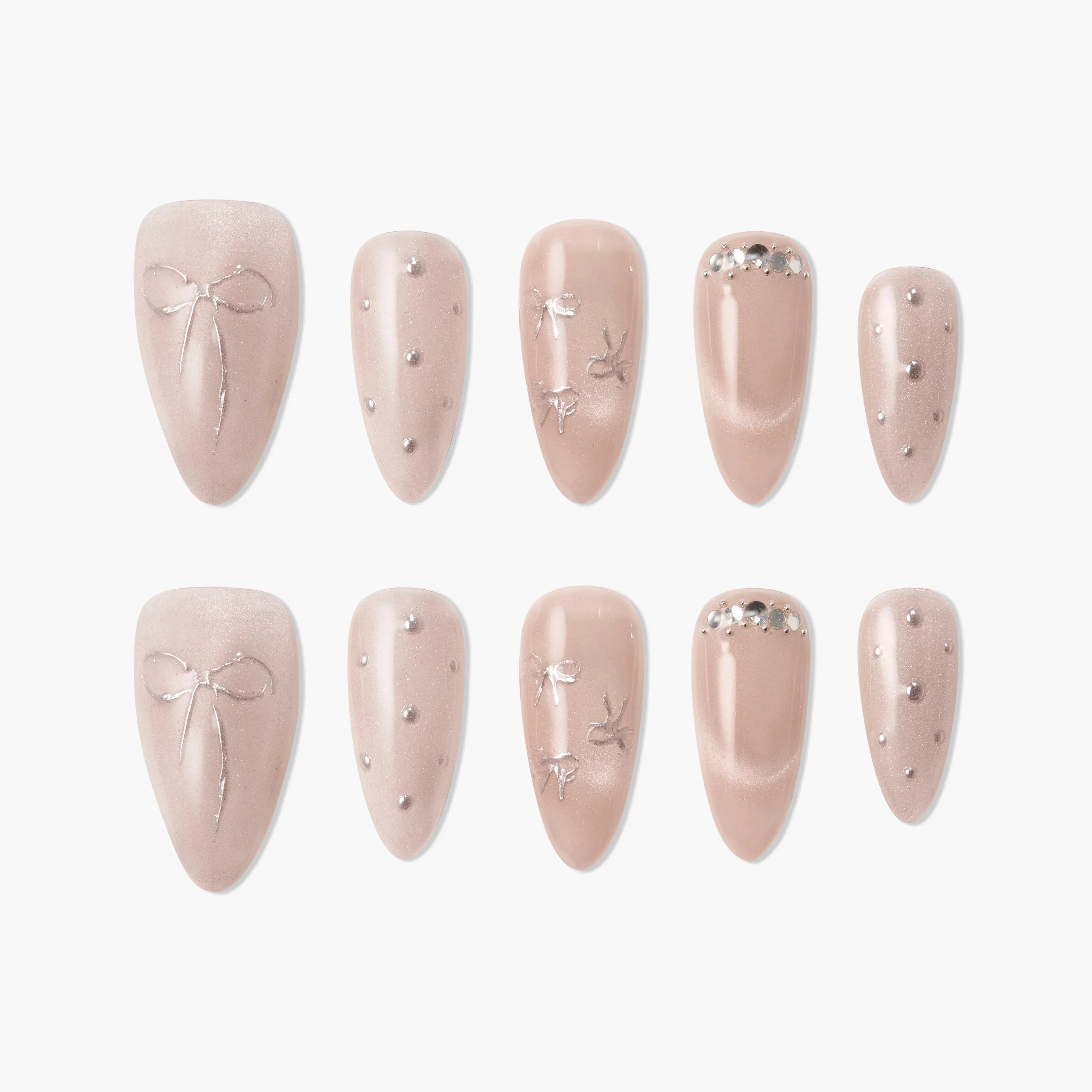 Champagne Soft Bow (Almond)